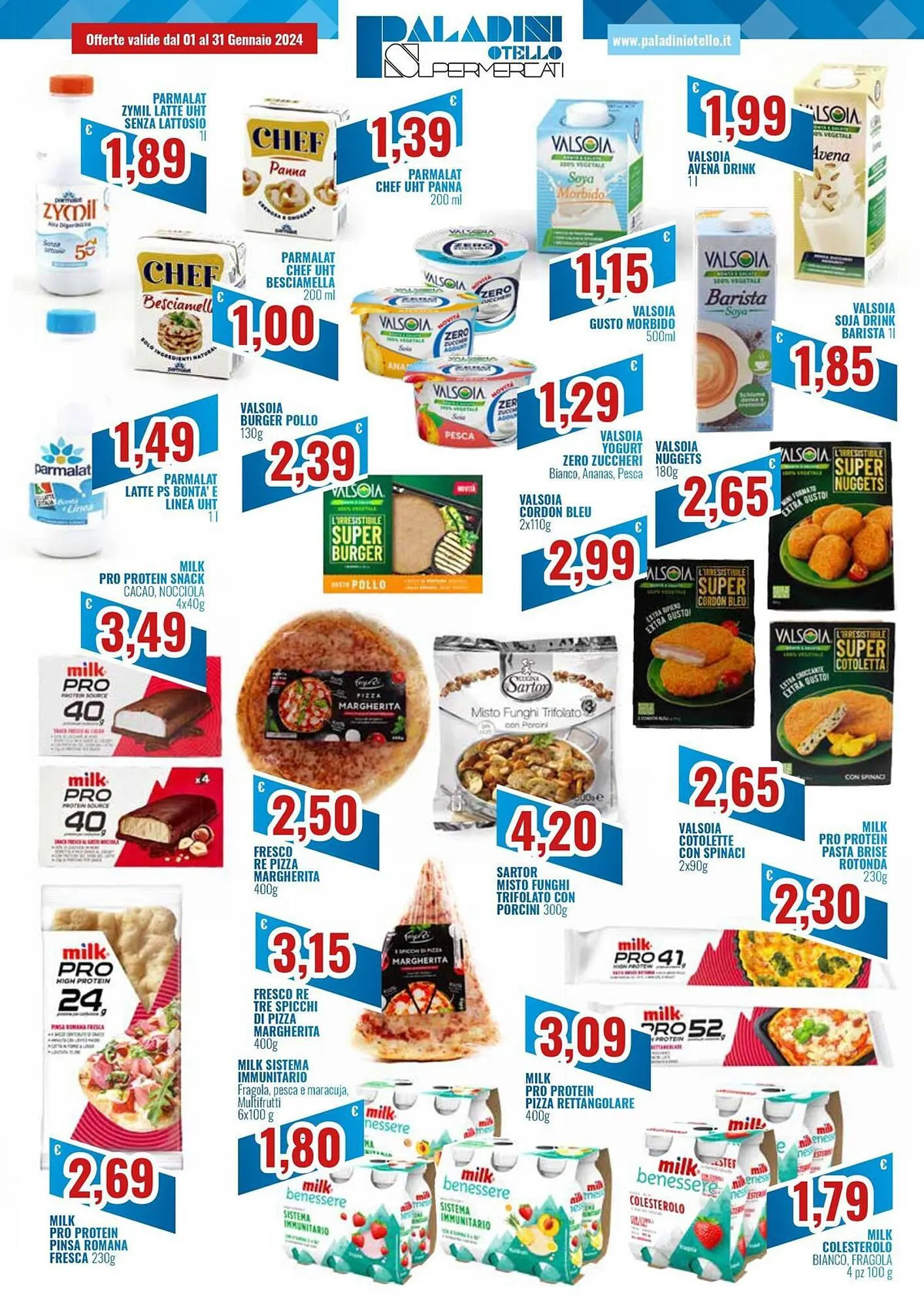 Volantino Paladini Otello Supermercato da 3 gennaio a 31 gennaio di 2024 - Pagina del volantino 3