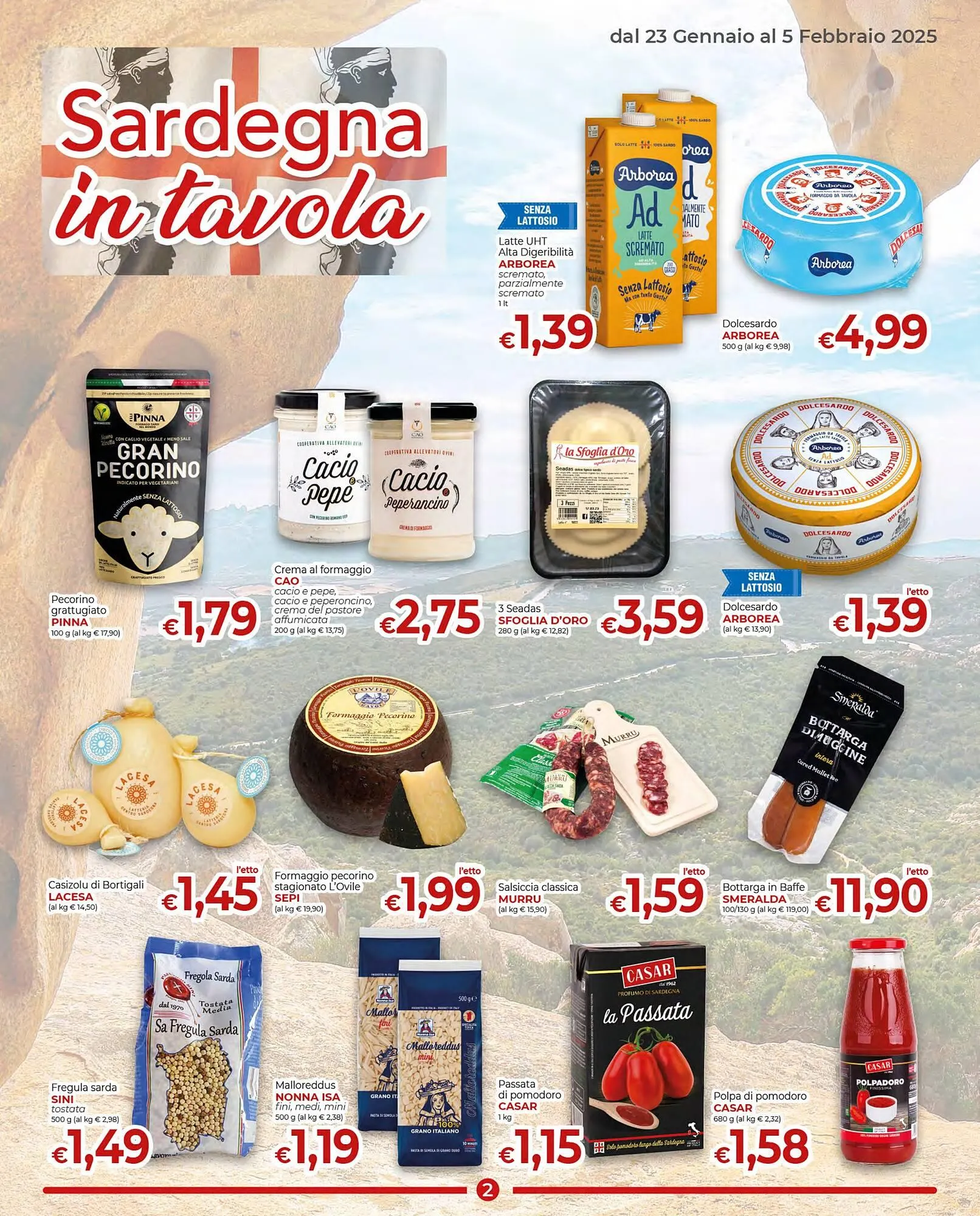 Volantino Supermercati Nonna Isa da 23 gennaio a 5 febbraio di 2025 - Pagina del volantino 2