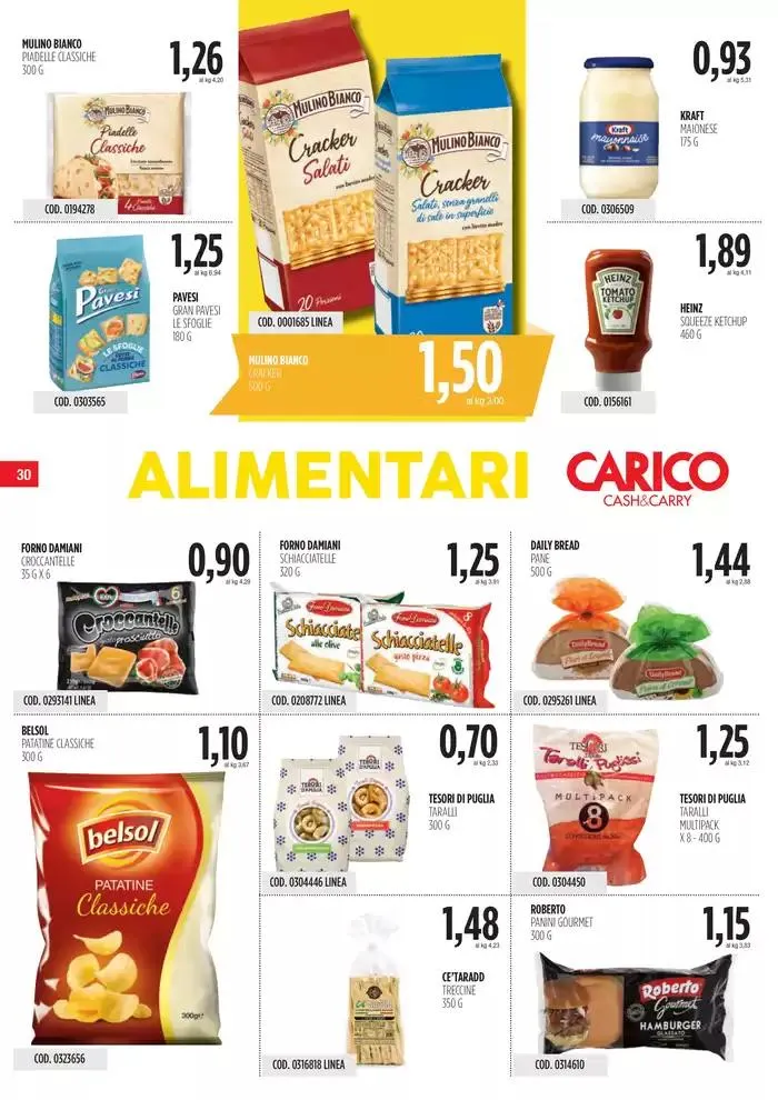 Offerte Carico Cash&Carry da 7 gennaio a 22 gennaio di 2025 - Pagina del volantino 30