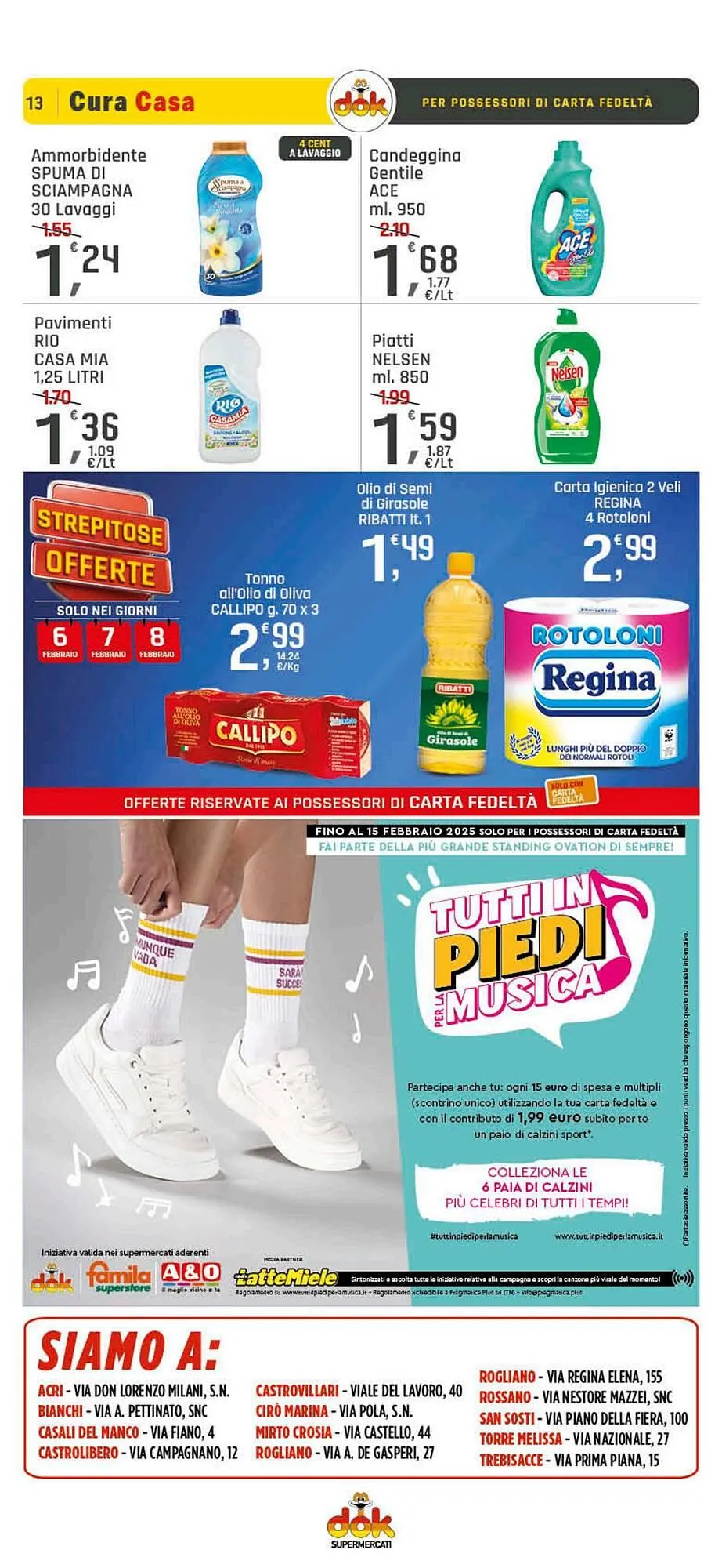 Volantino Supermercati Dok da 24 gennaio a 8 febbraio di 2025 - Pagina del volantino 13