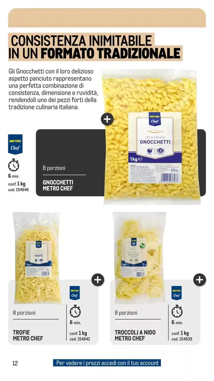 Catalogo pasta fresca da 2 ottobre a 30 settembre di 2025 - Pagina del volantino 12