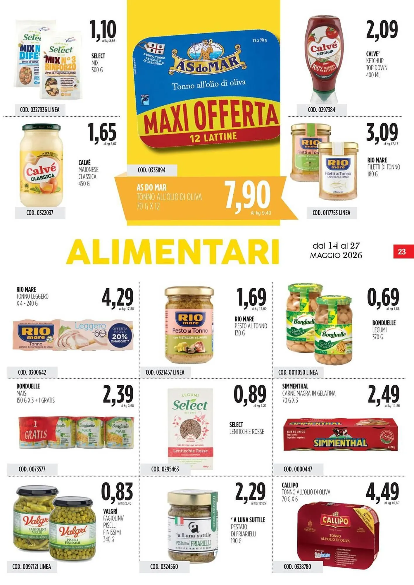 Volantino Carico Cash & Carry da 14 maggio a 27 maggio di 2026 - Pagina del volantino 23