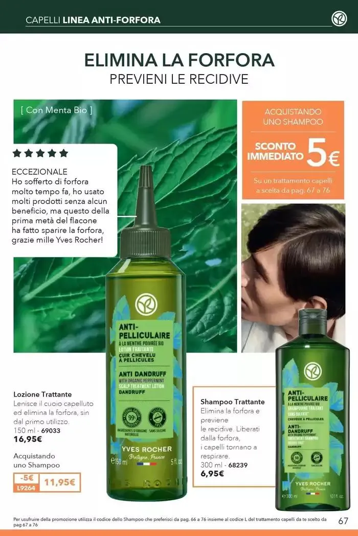 Delicato sugli occhi da 22 ottobre a 21 novembre di 2024 - Pagina del volantino 67