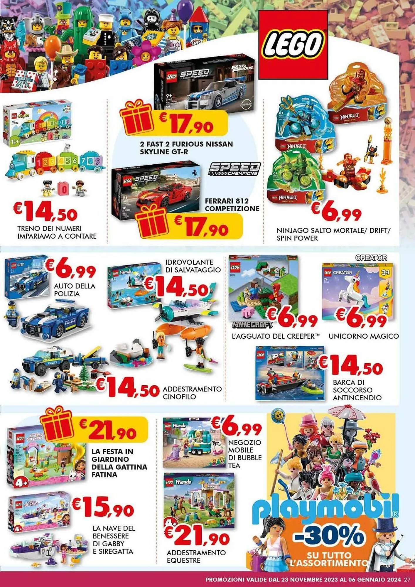 Volantino Europlanet Casa da 23 novembre a 6 gennaio di 2024 - Pagina del volantino 27