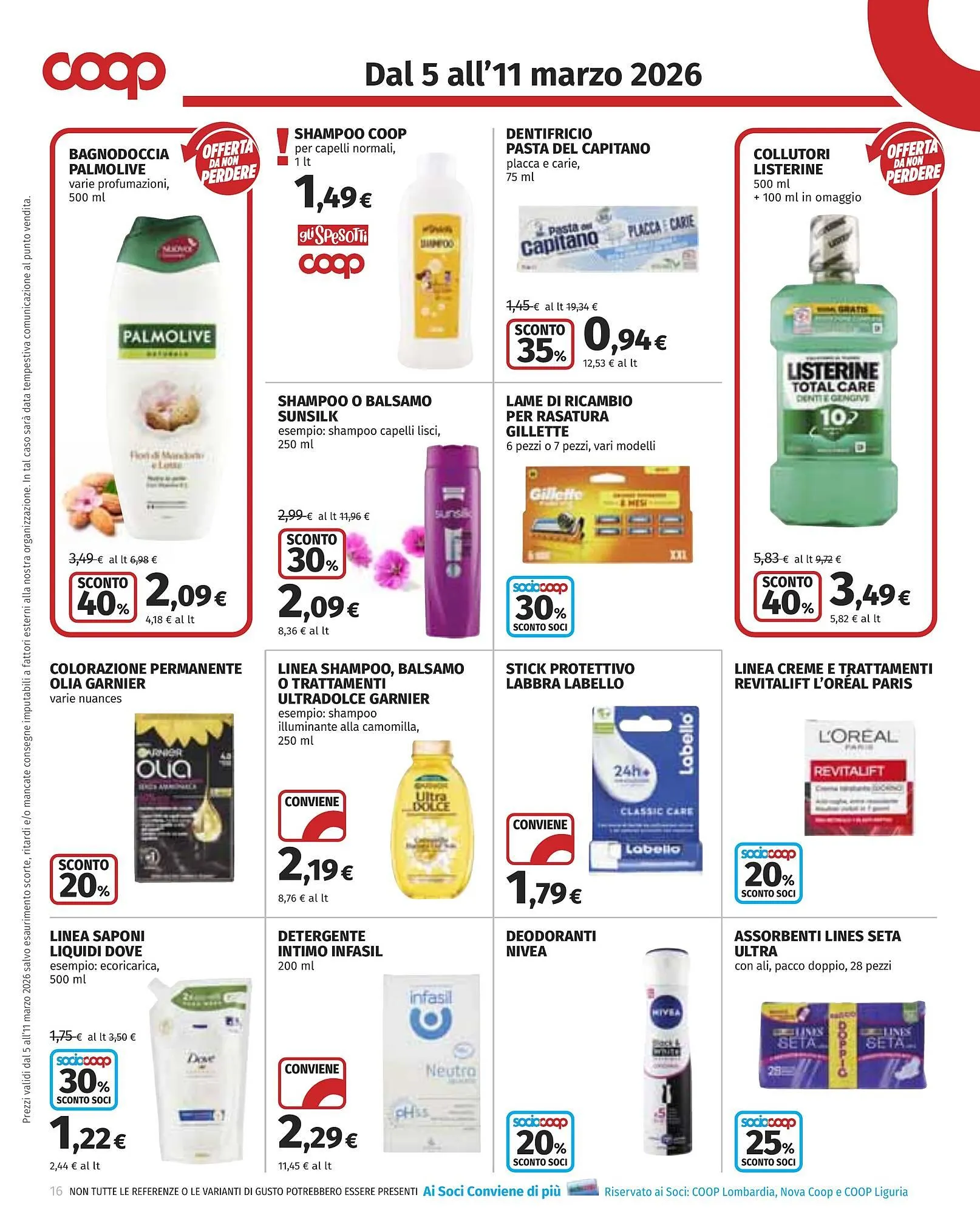 Volantino Coop da 5 marzo a 11 marzo di 2026 - Pagina del volantino 16