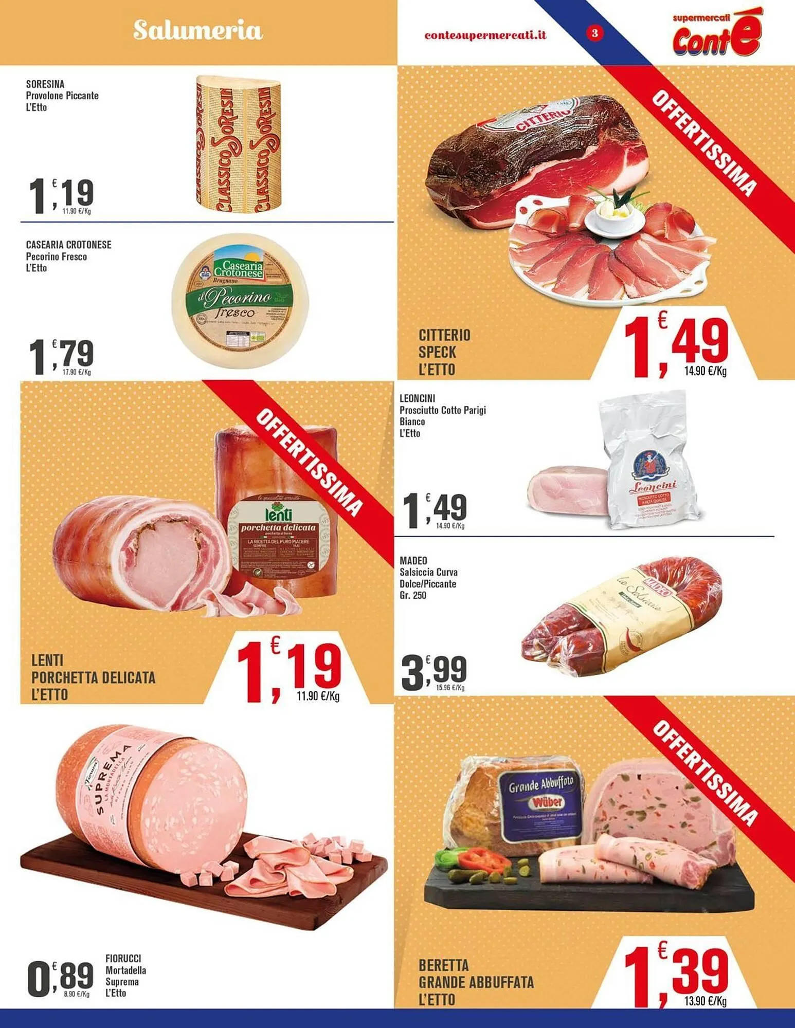 Volantino Conté Supermercati da 19 maggio a 28 maggio di 2025 - Pagina del volantino 3