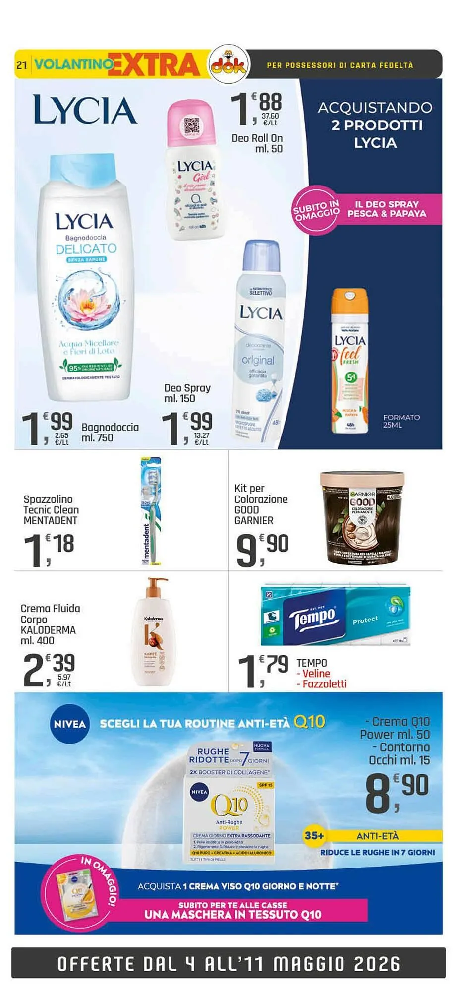 Volantino Supermercati Dok da 4 maggio a 11 maggio di 2026 - Pagina del volantino 21