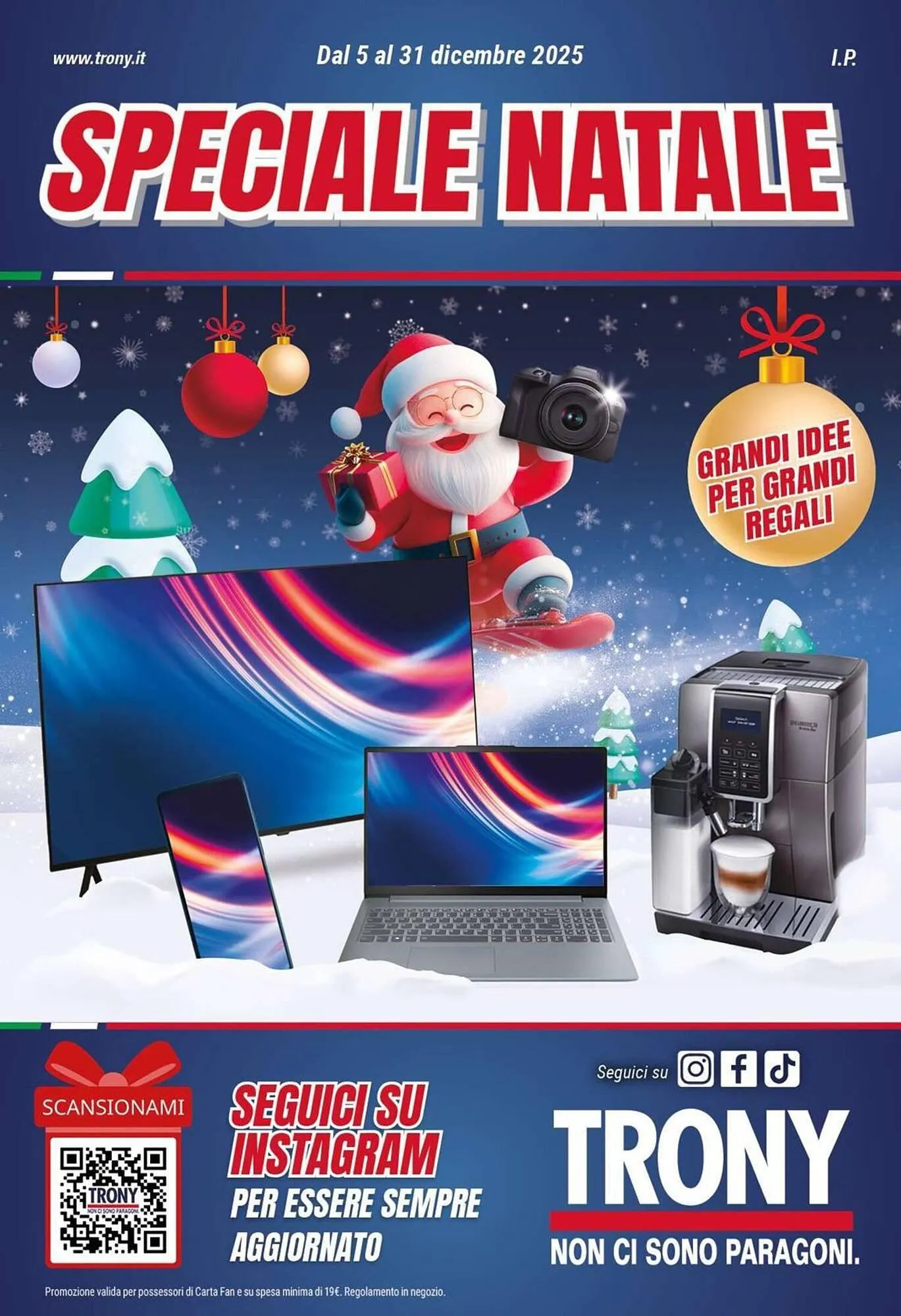 Volantino Trony da 9 dicembre a 31 dicembre di 2025 - Pagina del volantino 1