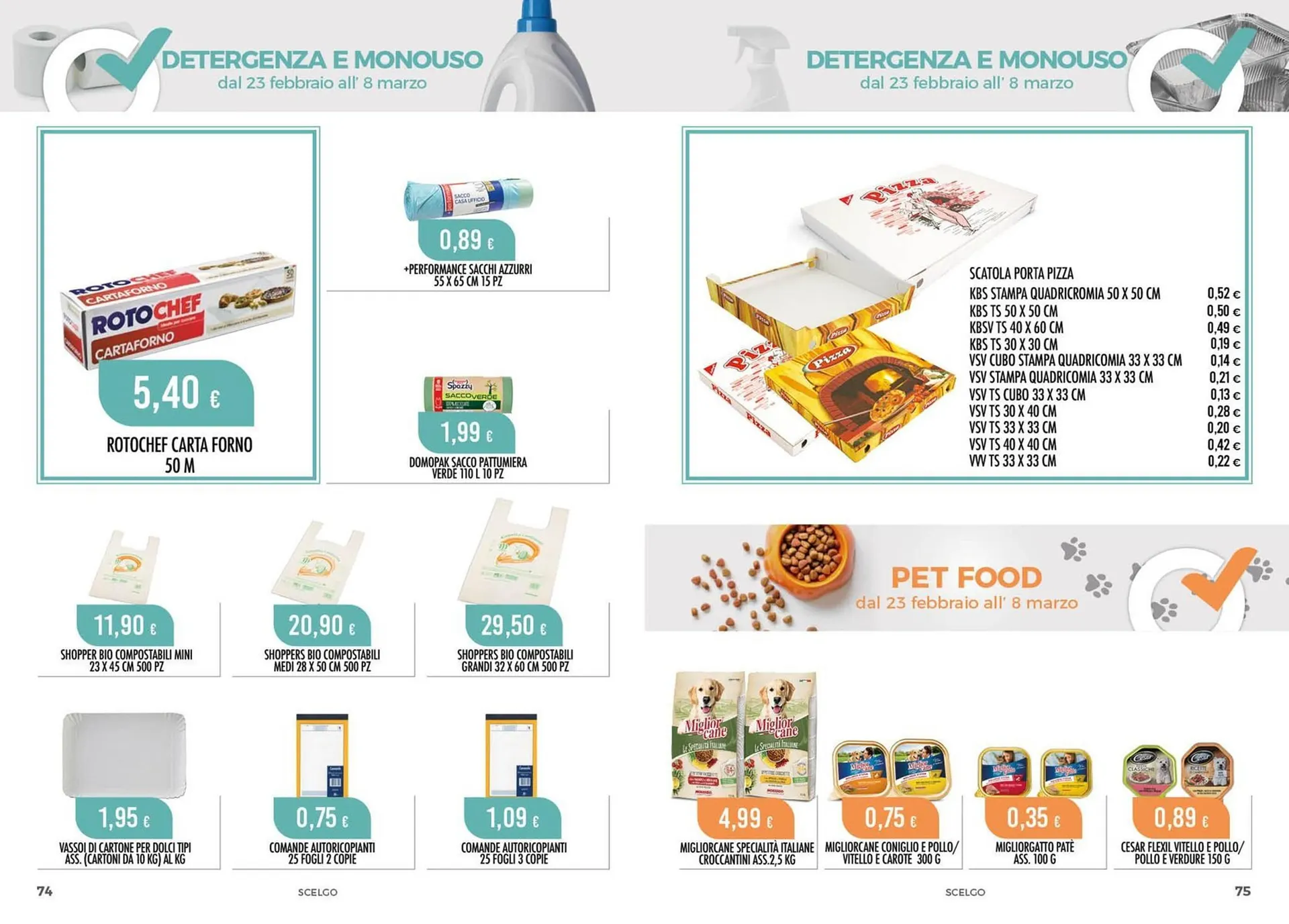Volantino Scelgo da 23 febbraio a 8 marzo di 2026 - Pagina del volantino 38