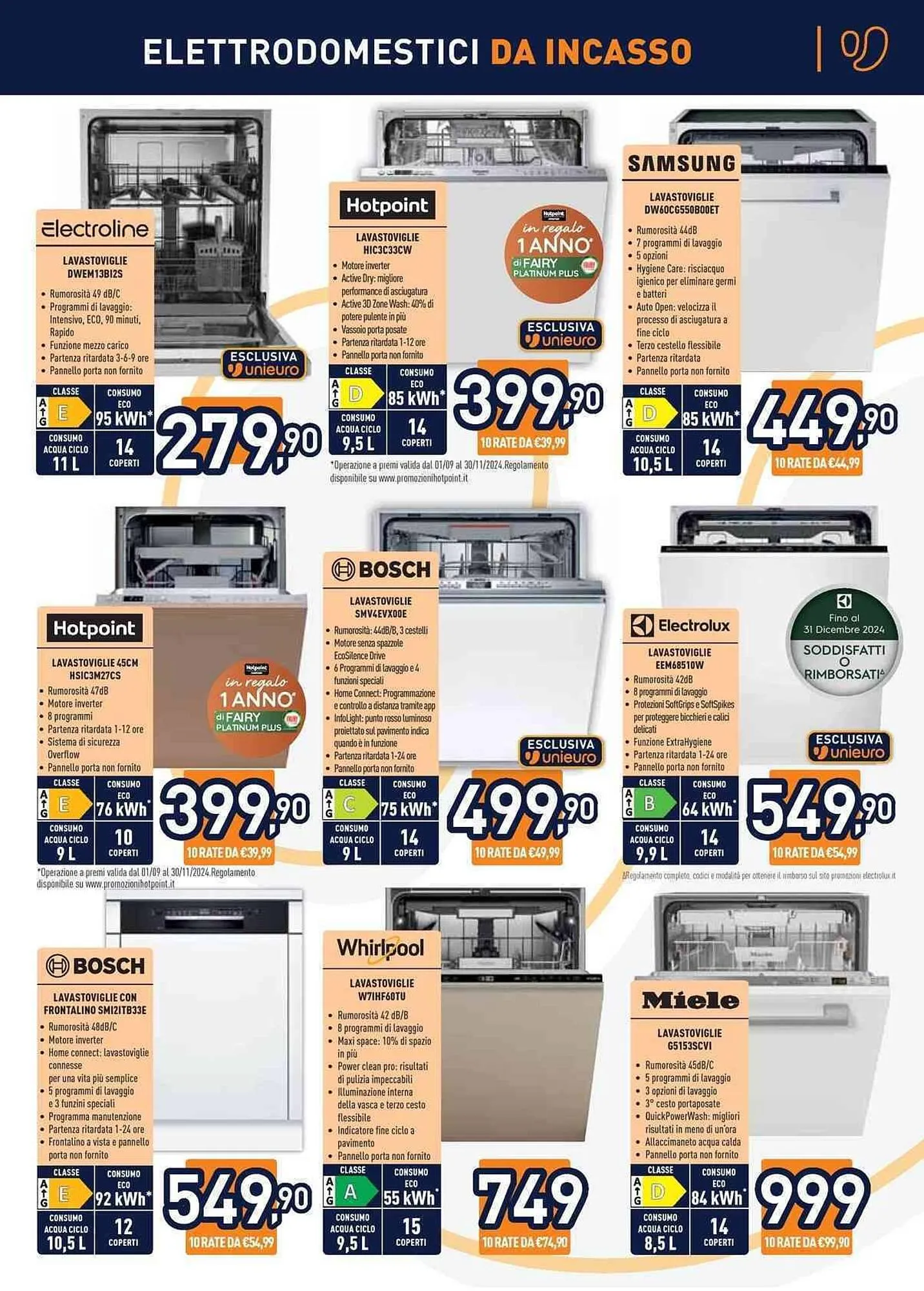 Volantino Unieuro da 20 settembre a 3 ottobre di 2024 - Pagina del volantino 11