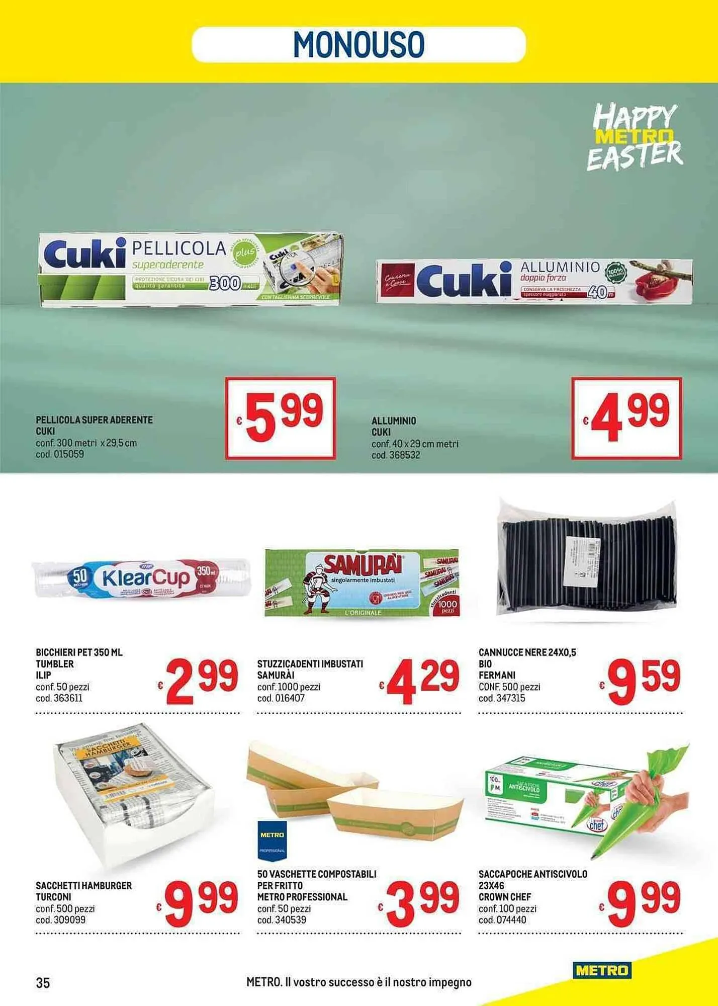 Volantino Metro da 19 marzo a 1 aprile di 2026 - Pagina del volantino 35