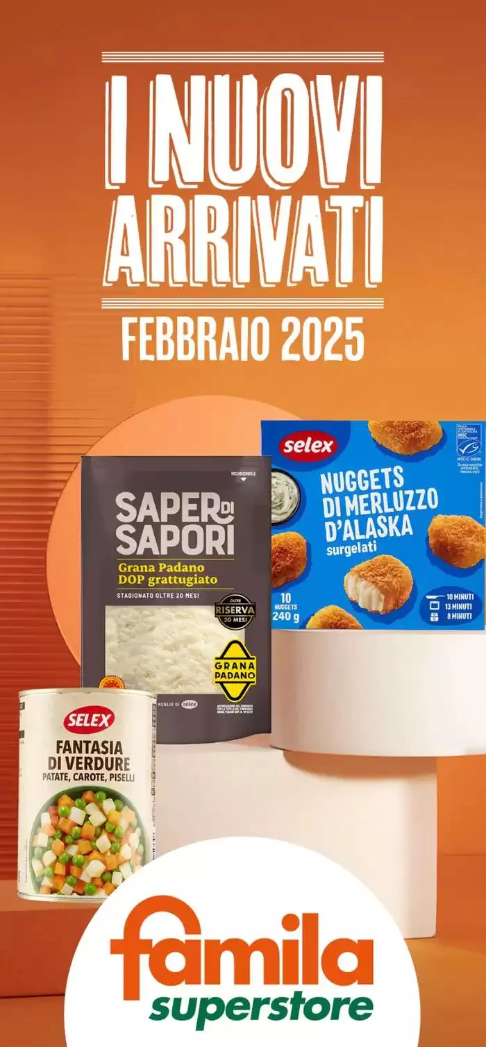 I nuovi arrivati ... Febbraio 2025 da 11 febbraio a 15 marzo di 2025 - Pagina del volantino 1