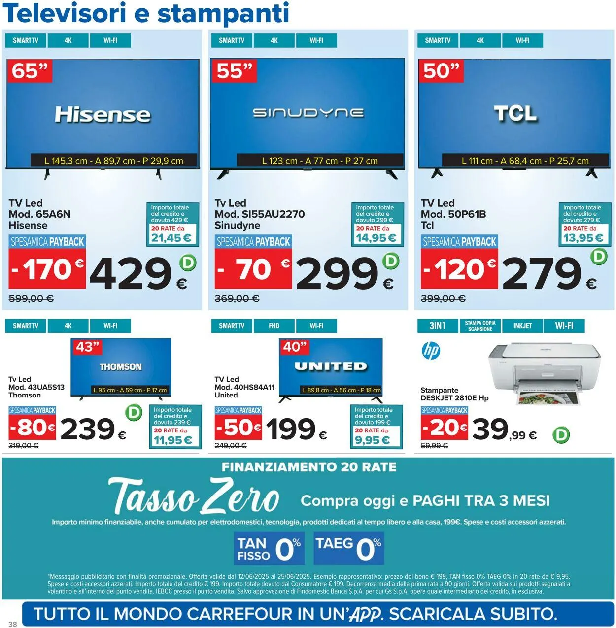 Carrefour Volantino attuale da 12 giugno a 25 giugno di 2025 - Pagina del volantino 38