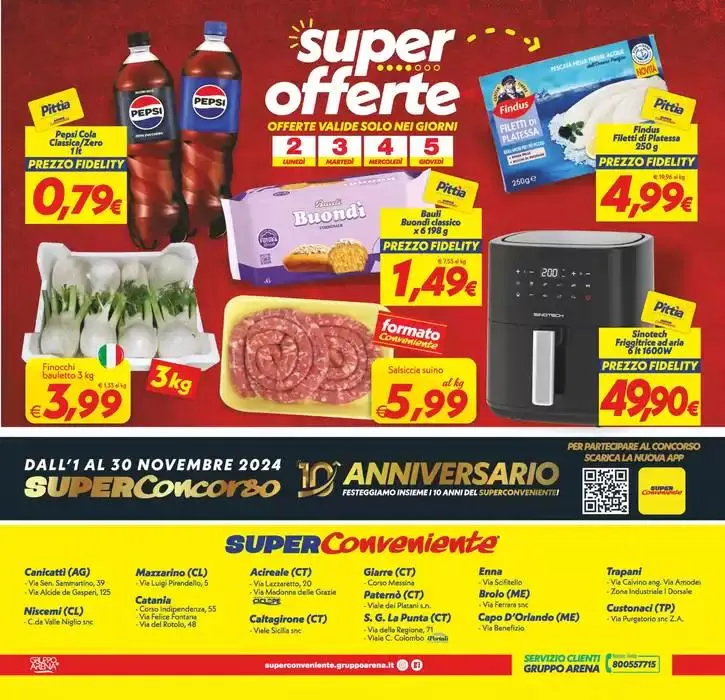 Anniversario festeggiamo insieme da 26 novembre a 5 dicembre di 2024 - Pagina del volantino 28