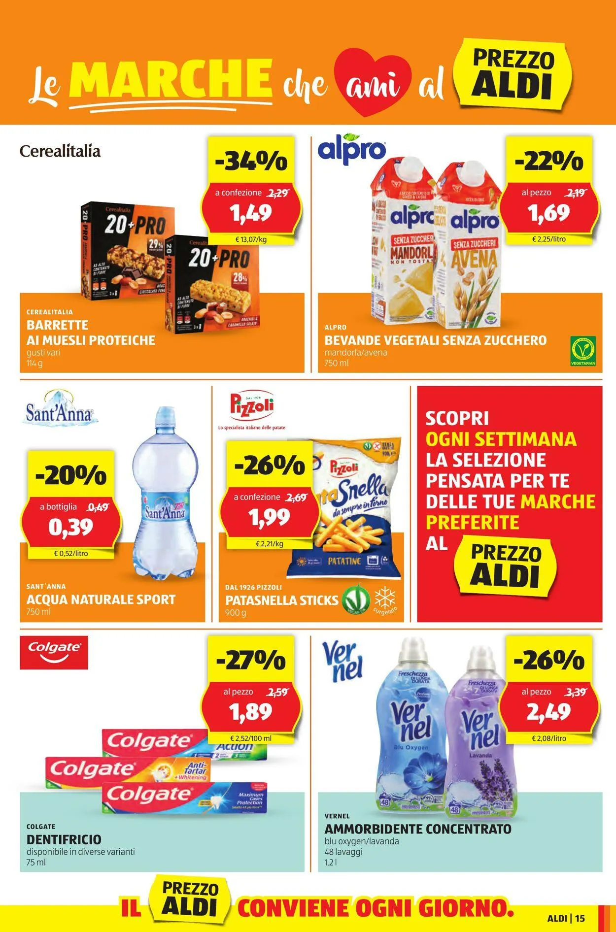 Aldi Volantino attuale da 17 marzo a 23 marzo di 2025 - Pagina del volantino 15