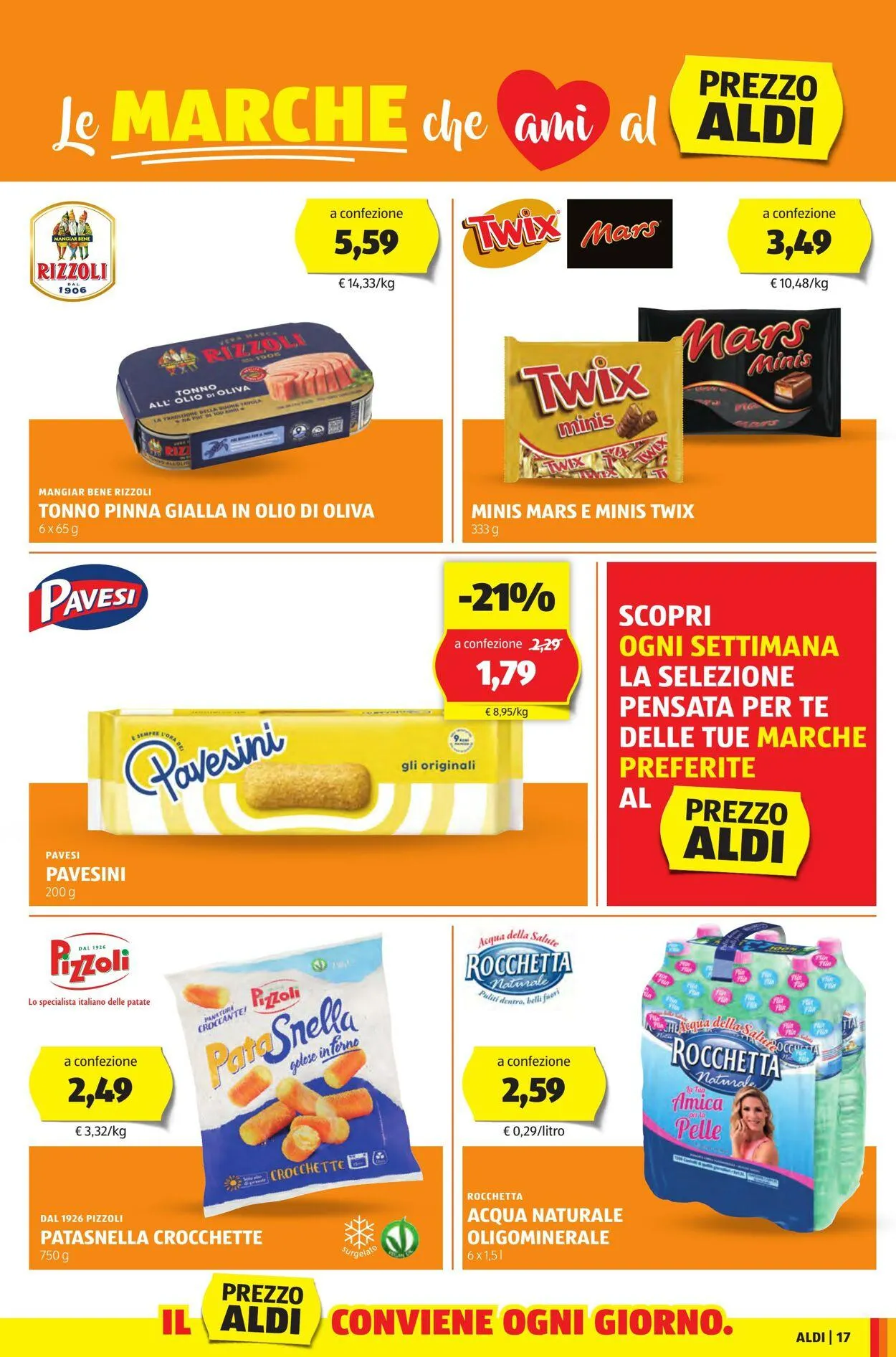Aldi Volantino attuale da 14 aprile a 20 aprile di 2025 - Pagina del volantino 17