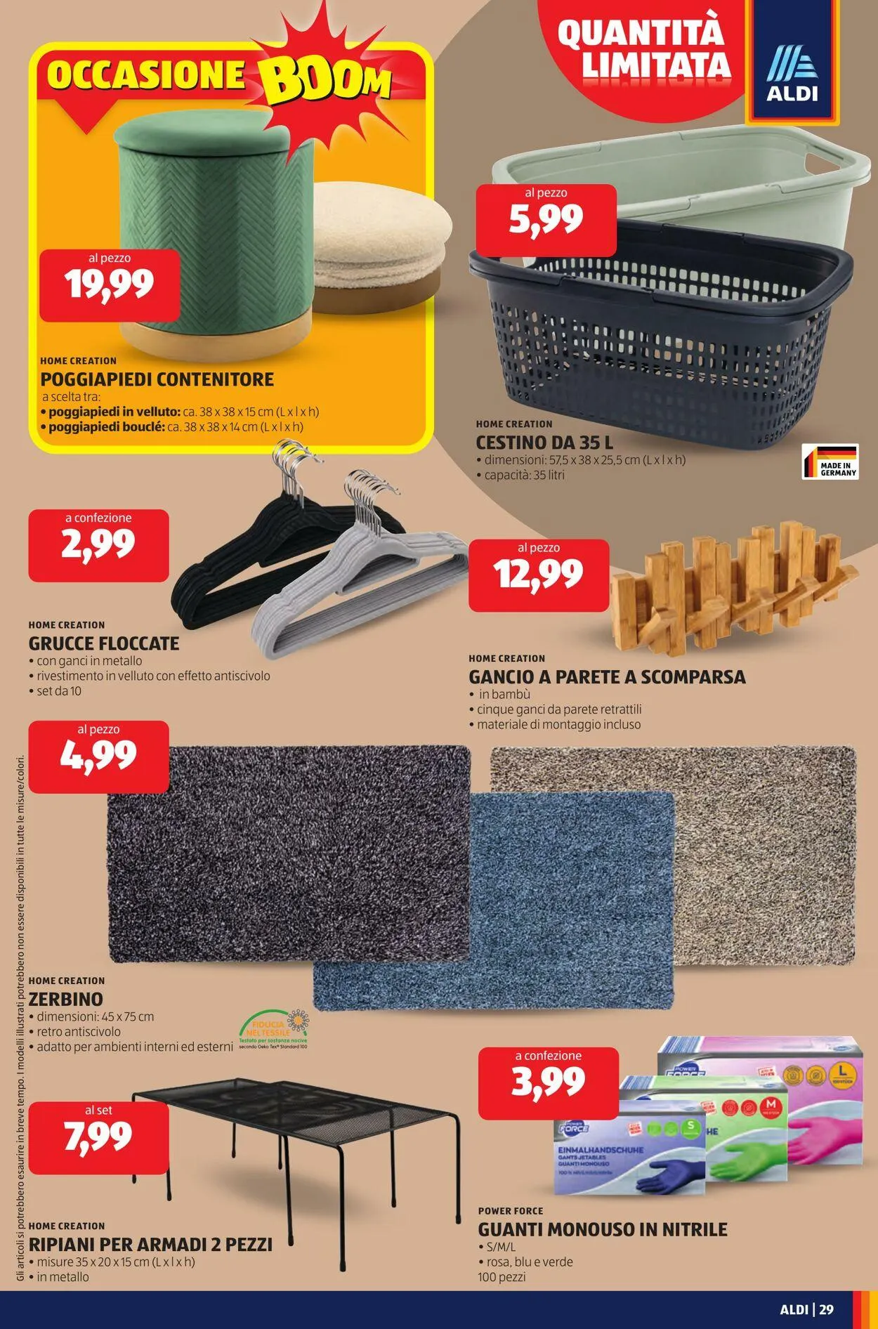 Aldi Volantino attuale da 13 ottobre a 19 ottobre di 2025 - Pagina del volantino 29