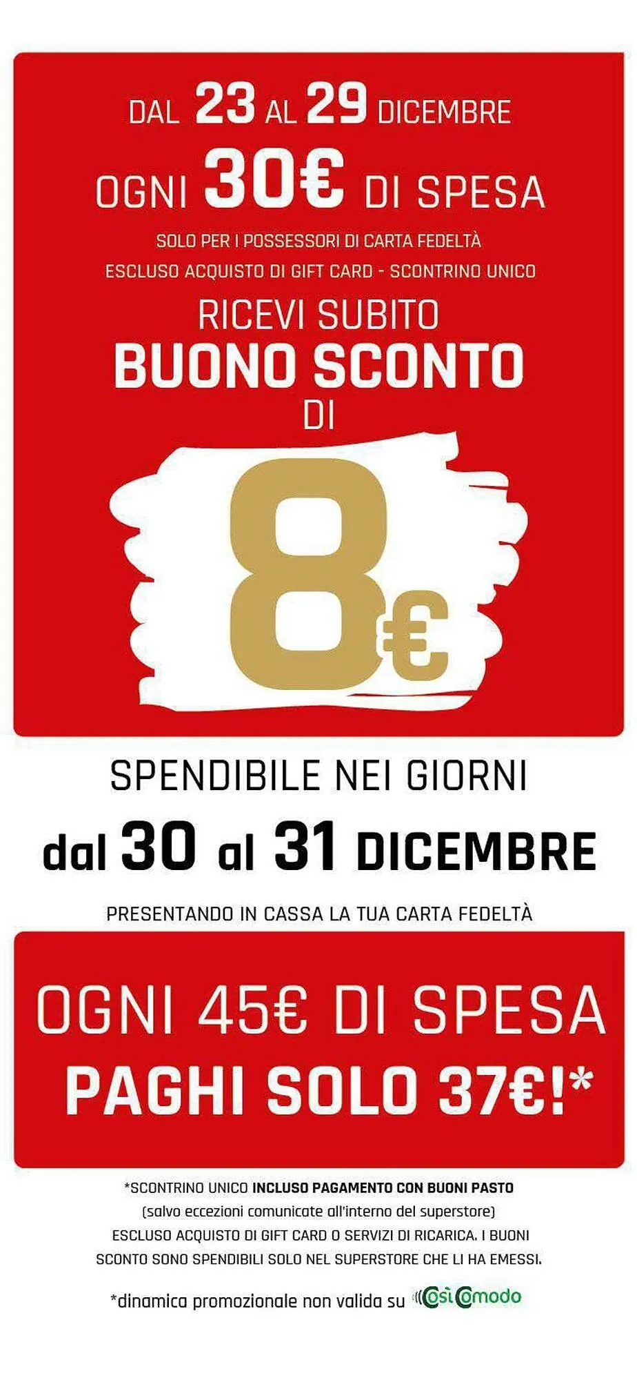 Volantino Famila Superstore da 23 dicembre a 29 dicembre di 2025 - Pagina del volantino 2