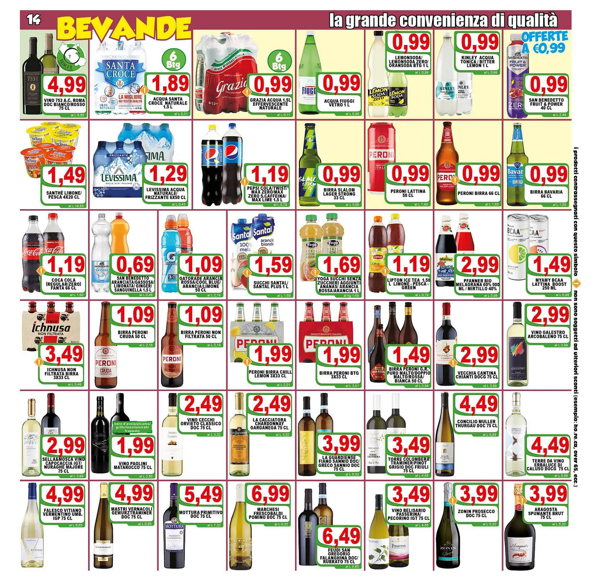 Volantino Top Supermercati da 2 agosto a 10 agosto di 2023 - Pagina del volantino 14