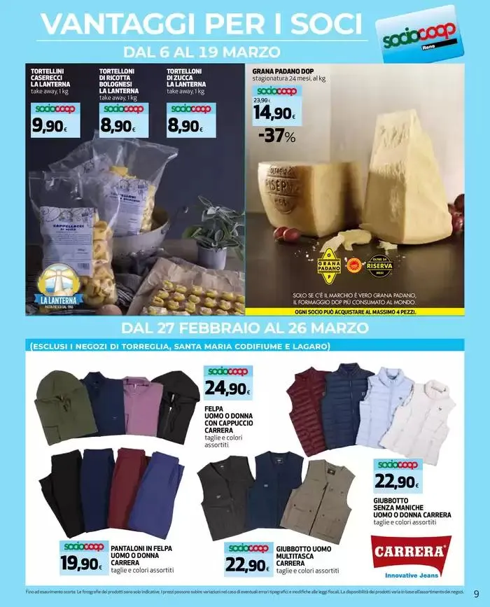 Volantino: Coop Reno. da 6 marzo a 19 marzo di 2025 - Pagina del volantino 9