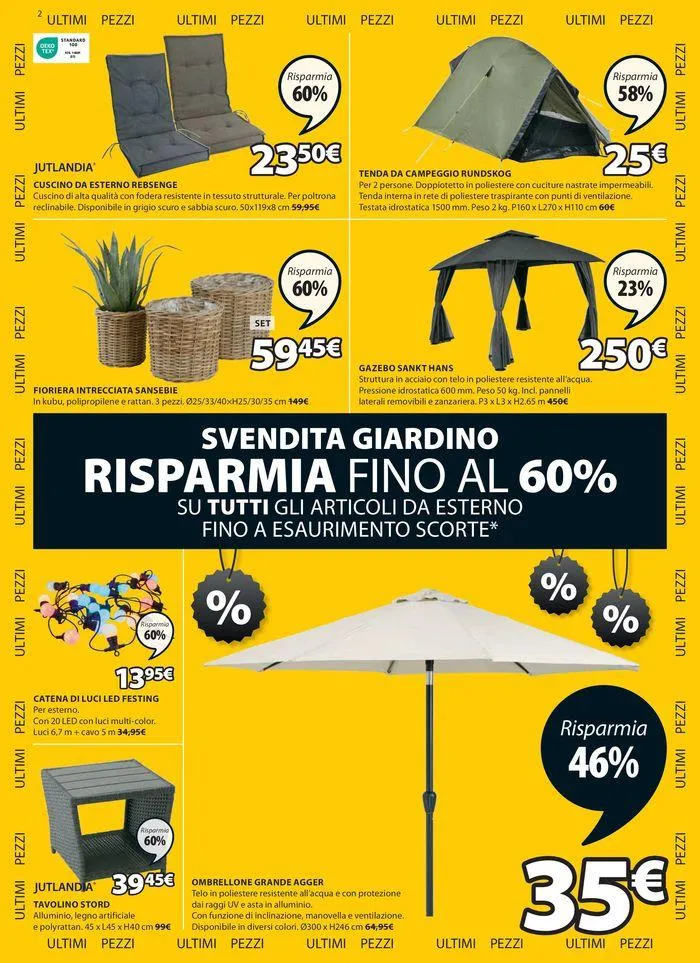 Svendita giardino da 1 agosto a 14 agosto di 2024 - Pagina del volantino 2