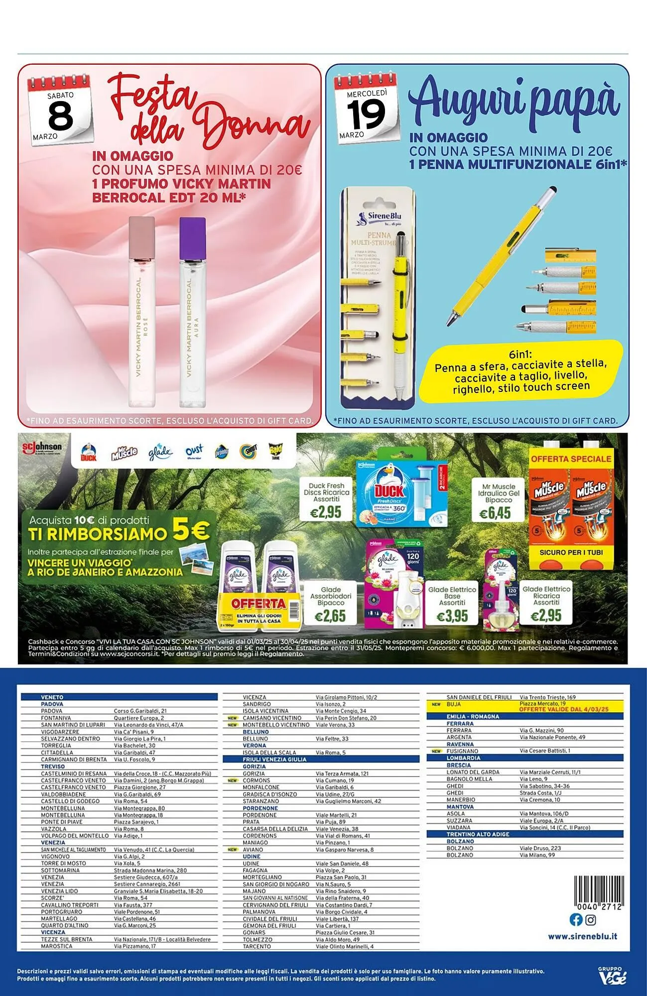 Volantino Sirene Blu da 28 febbraio a 23 marzo di 2025 - Pagina del volantino 20