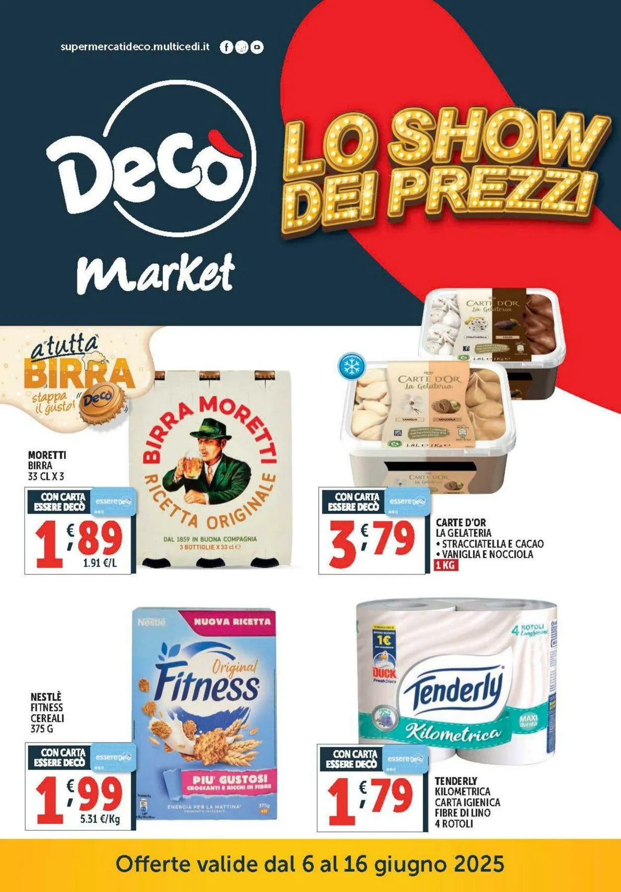 Deco Volantino attuale da 12 giugno a 26 giugno di 2025 - Pagina del volantino 1