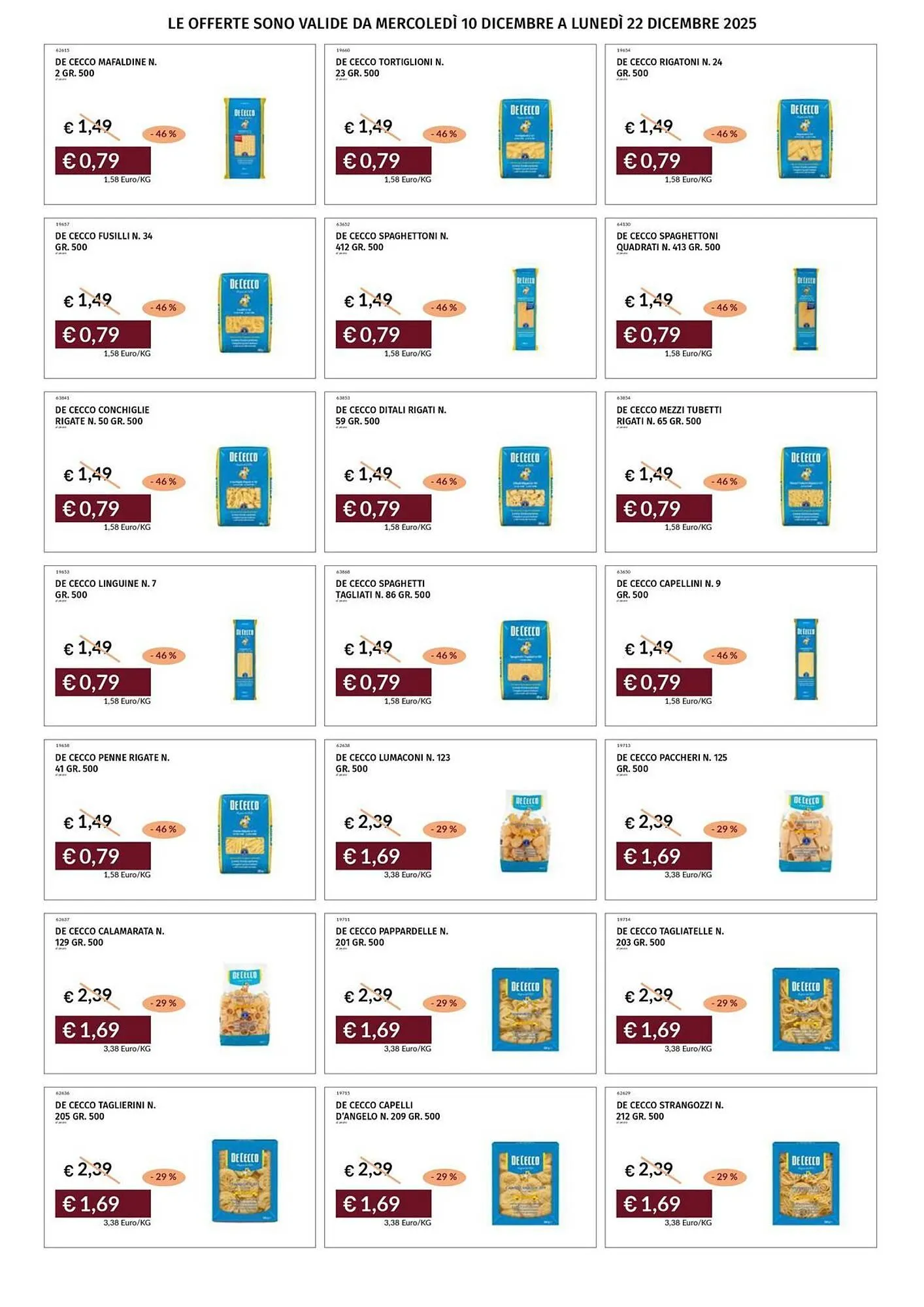 Volantino Prezzemolo e Vitale da 11 dicembre a 22 dicembre di 2025 - Pagina del volantino 33