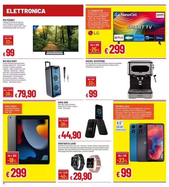 SCONTI FINO AL 50% da 24 aprile a 4 maggio di 2025 - Pagina del volantino 26