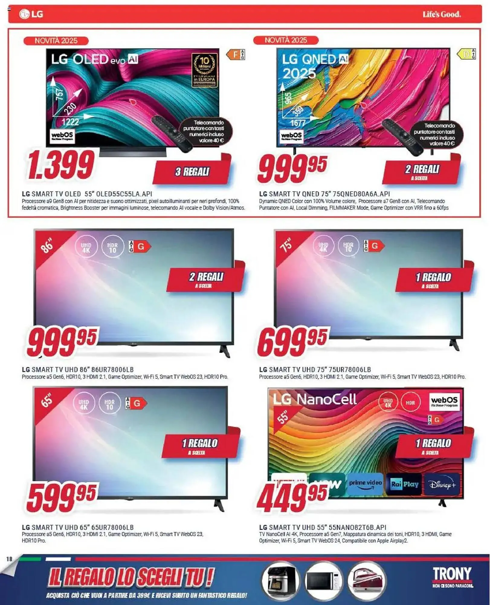 Volantino Trony da 5 settembre a 1 ottobre di 2025 - Pagina del volantino 18