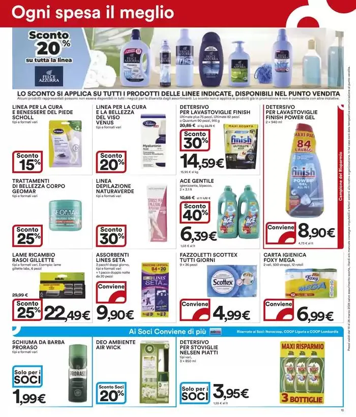 Sconti 30% - 40% - 50% da 13 marzo a 26 marzo di 2025 - Pagina del volantino 15