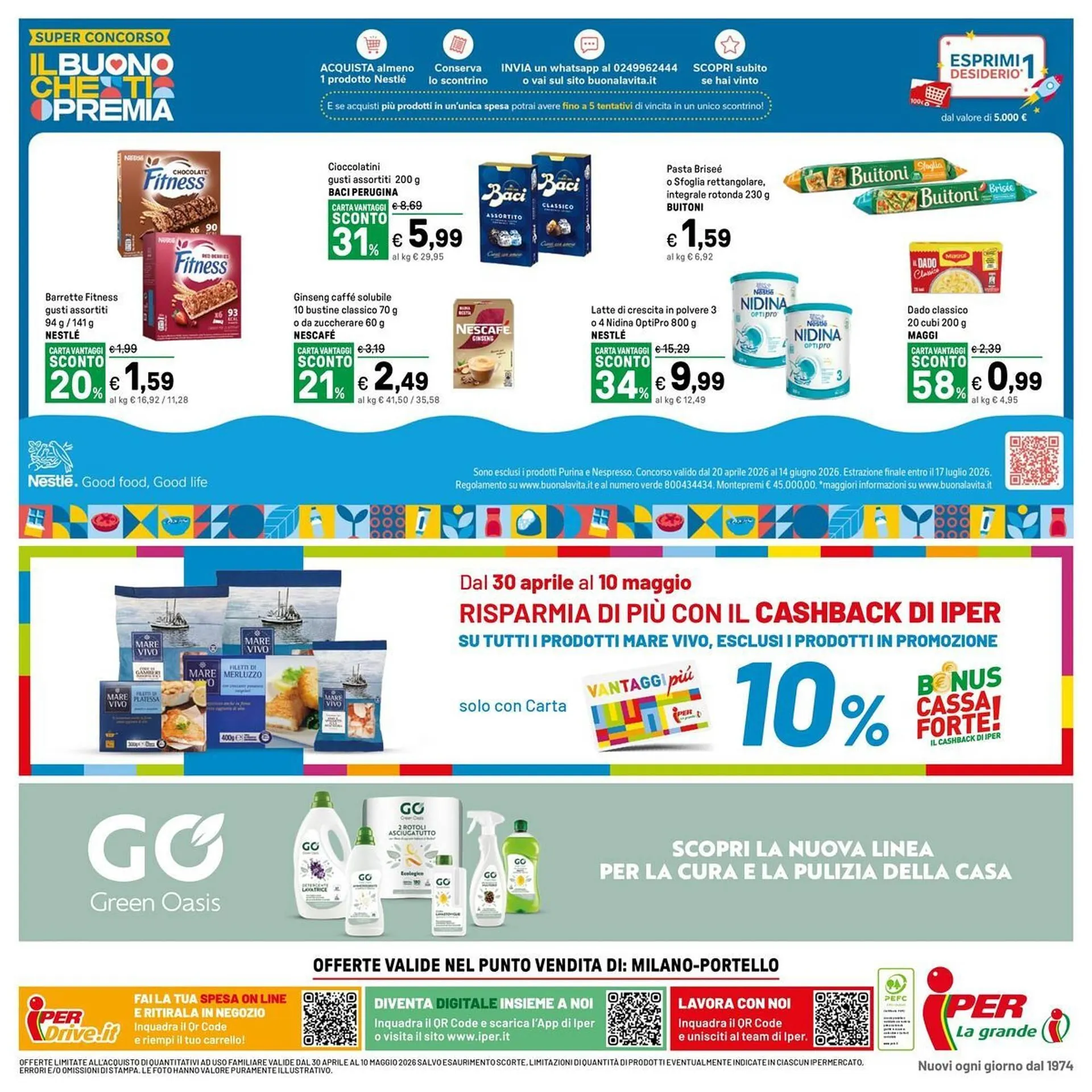 Volantino Iper La Grande da 30 aprile a 10 maggio di 2026 - Pagina del volantino 45