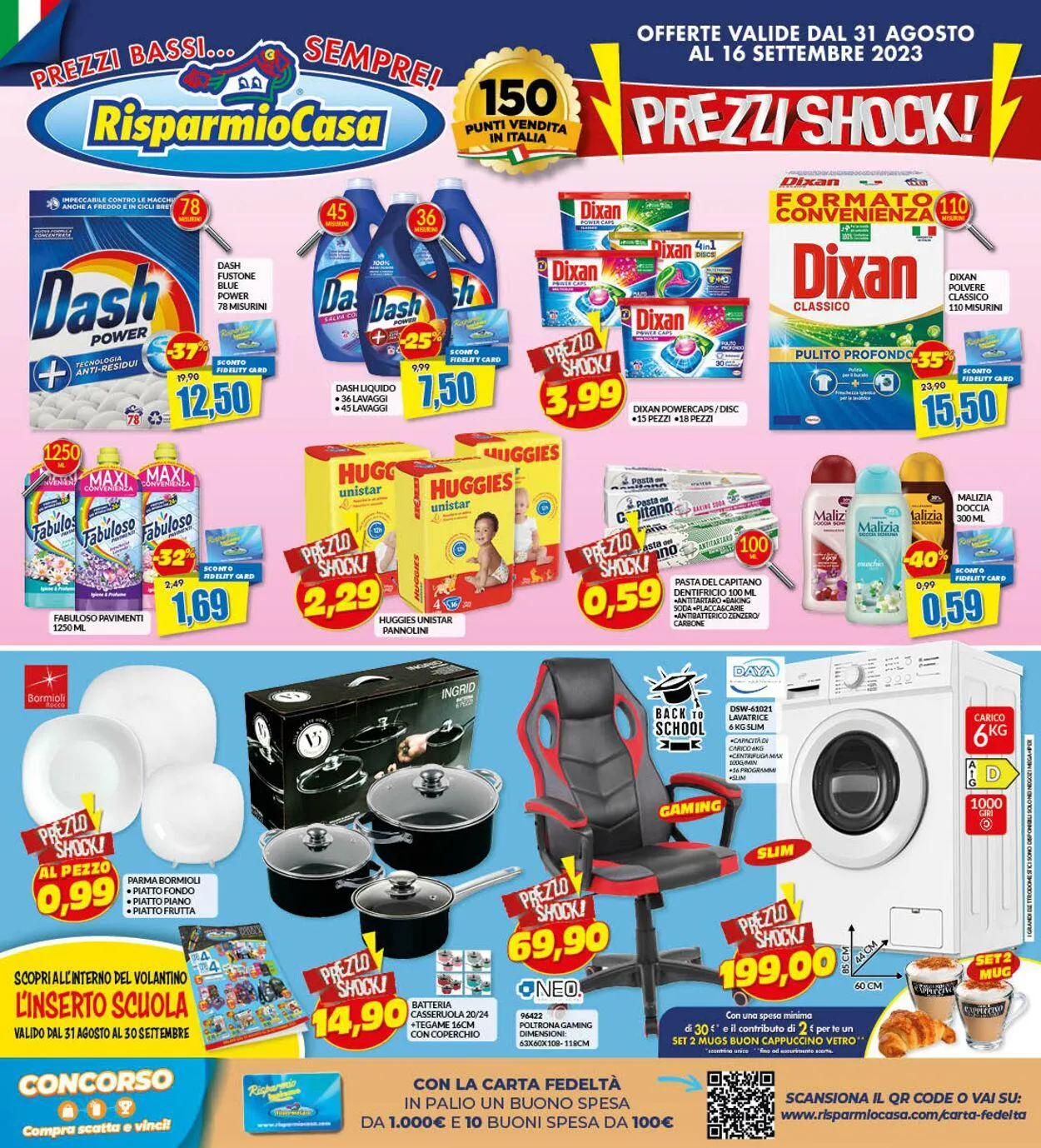 Risparmio Casa da 31 agosto a 16 settembre di 2023 - Pagina del volantino 1