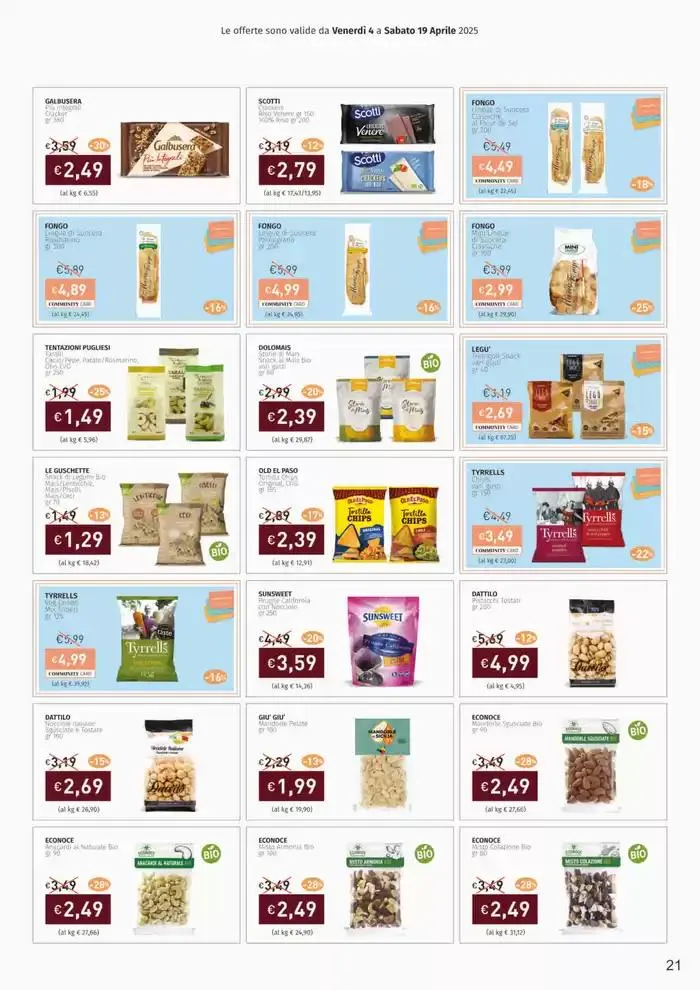 Per Pasqua solo eccellenze! da 4 aprile a 19 aprile di 2025 - Pagina del volantino 21