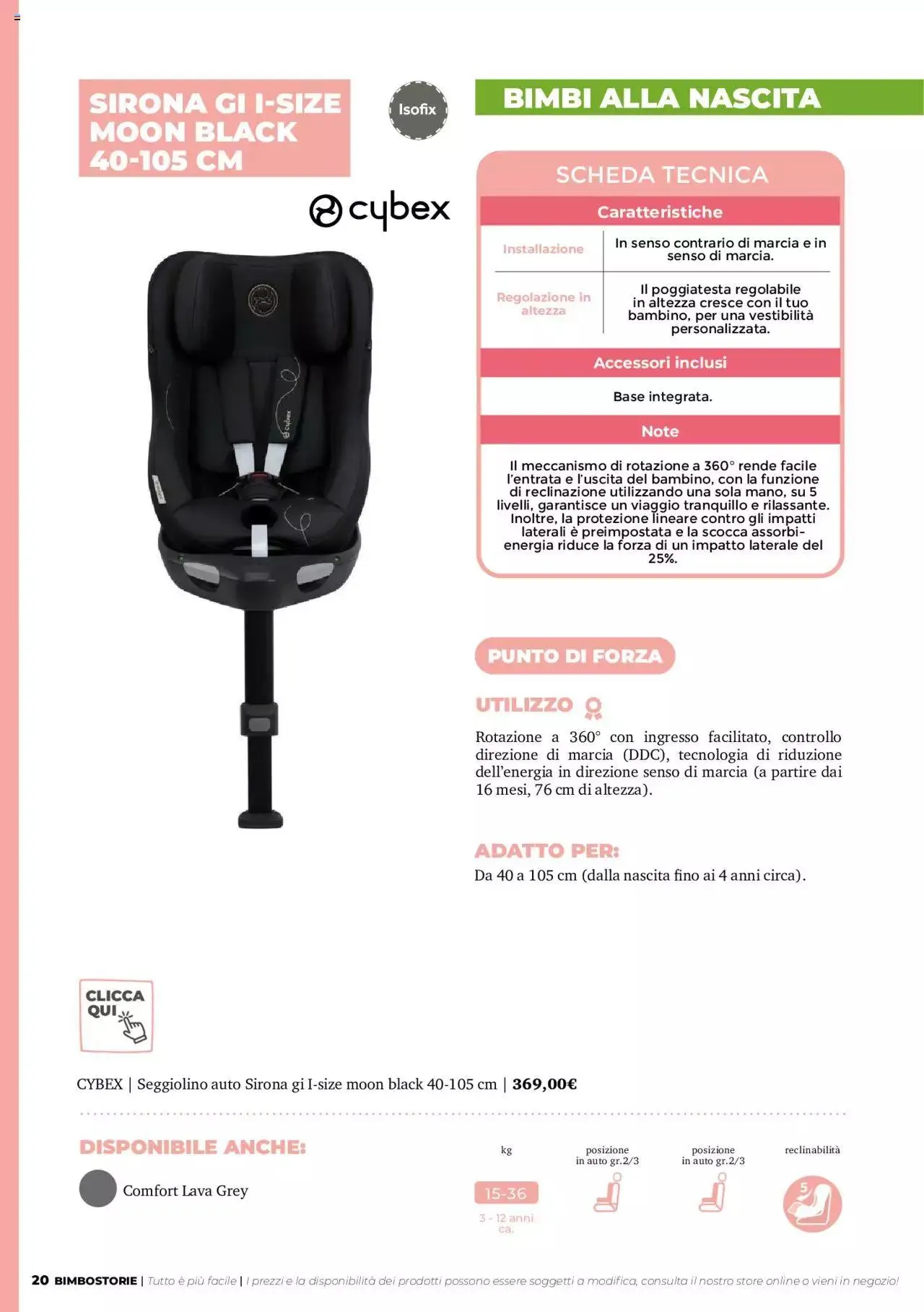 Bimbo store - Catalogo - Numero 3 da 3 gennaio a 31 gennaio di 2024 - Pagina del volantino 20