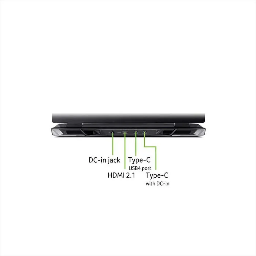 ACER - Notebook GAMING NITRO 16 AN16-42-R4KM 16"-Nero