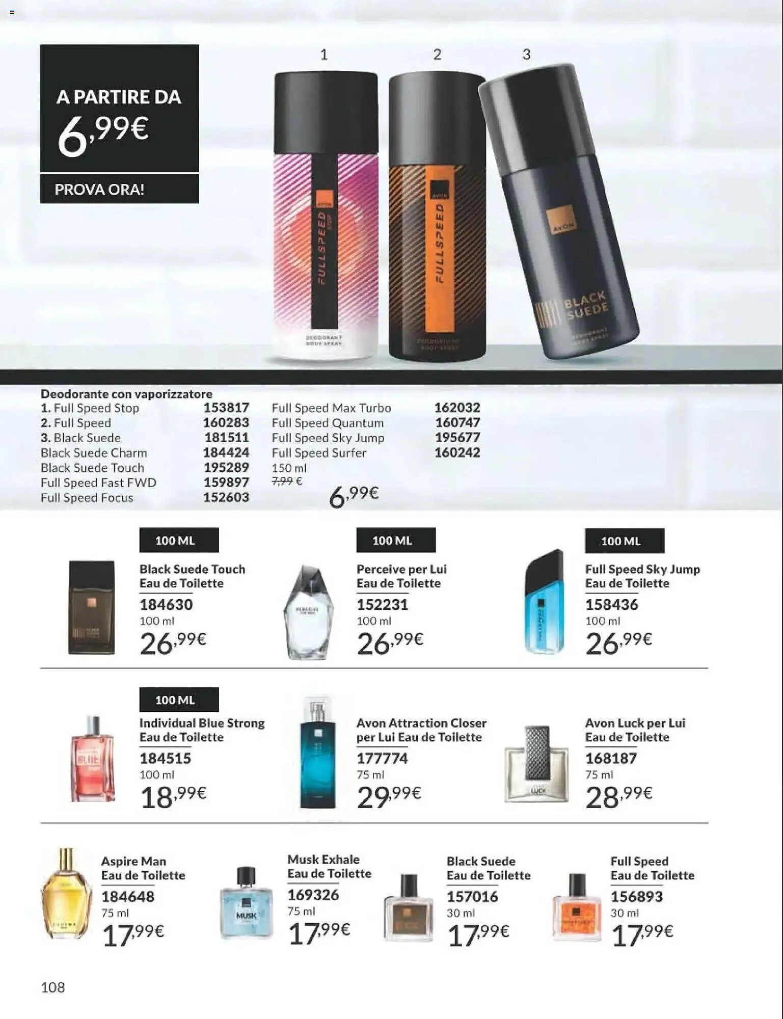 Catalogo Avon da 1 marzo a 31 marzo di 2026 - Pagina del volantino 108