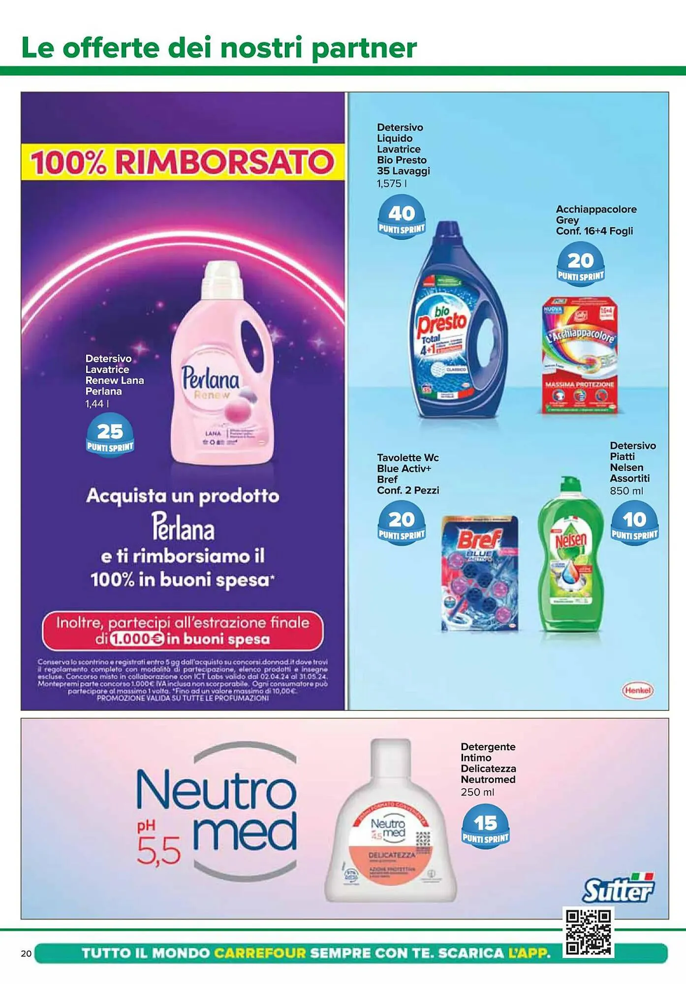 Volantino Carrefour Express da 18 aprile a 5 maggio di 2024 - Pagina del volantino 20