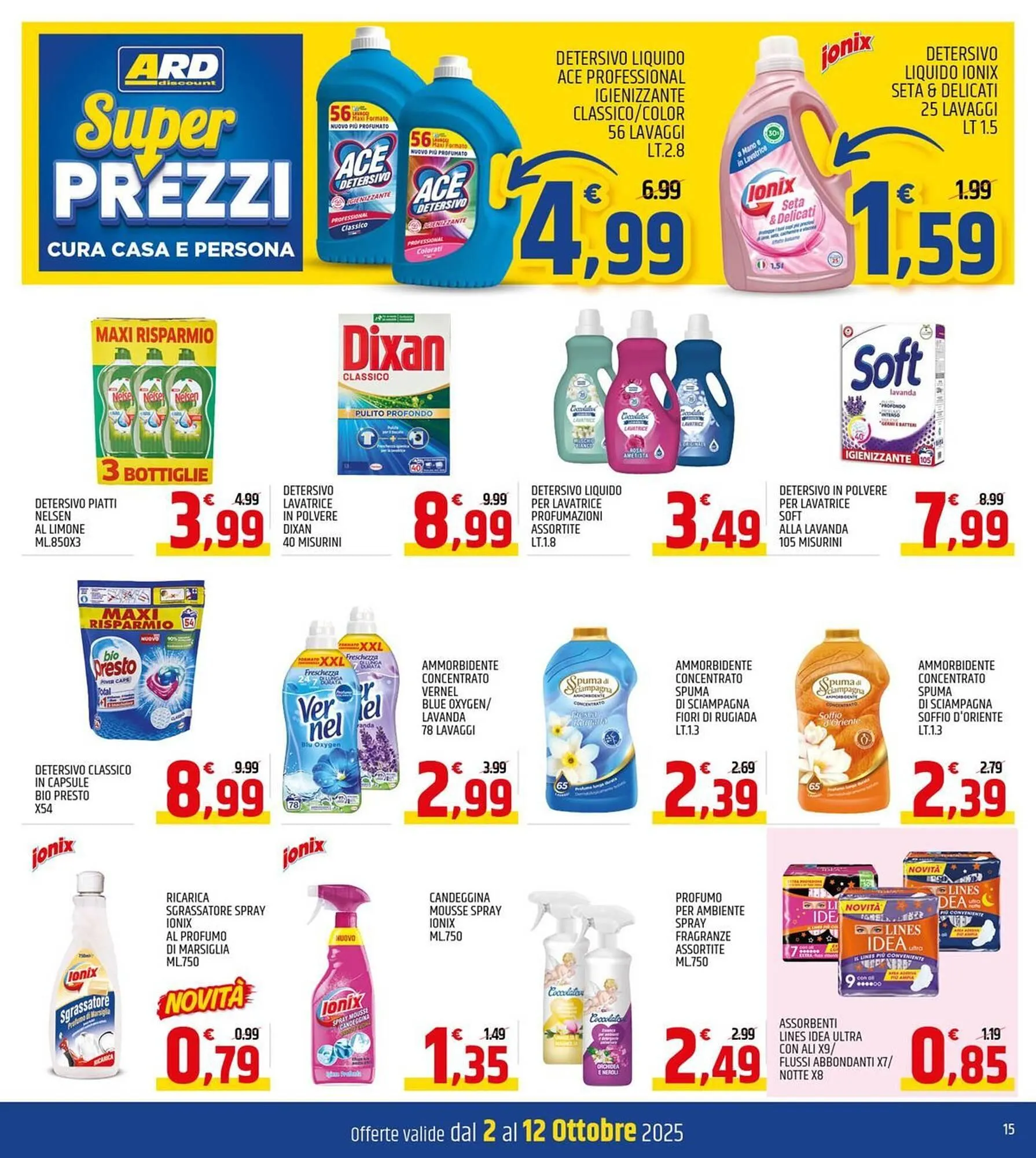Volantino Ard Discount da 2 ottobre a 12 ottobre di 2025 - Pagina del volantino 15
