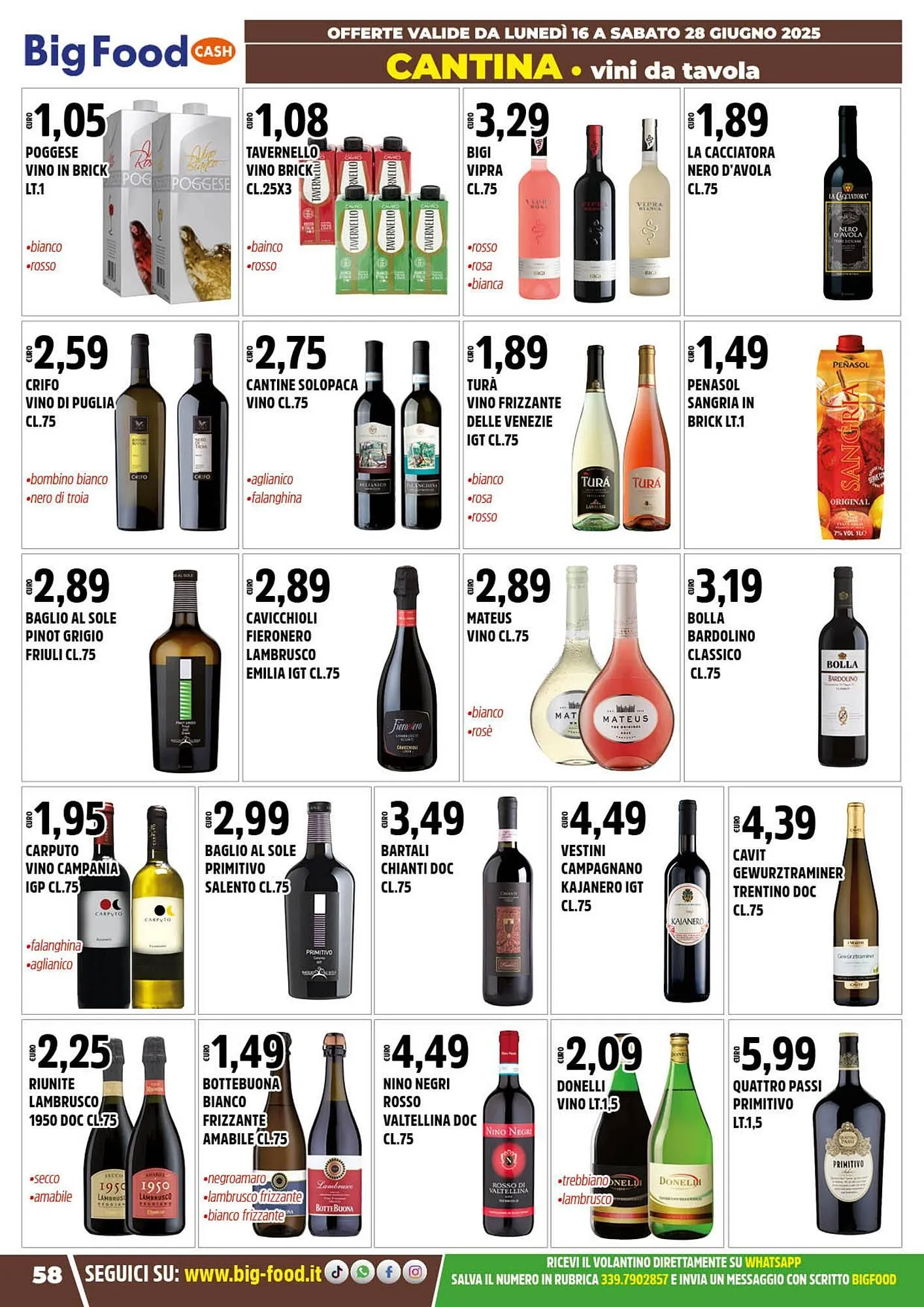 Volantino Big Food da 16 giugno a 28 giugno di 2025 - Pagina del volantino 50