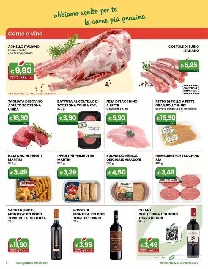 Offerte di Primavera da 12 marzo a 25 marzo di 2025 - Pagina del volantino 6