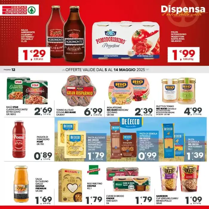Convenienza unica da 5 maggio a 14 maggio di 2025 - Pagina del volantino 12