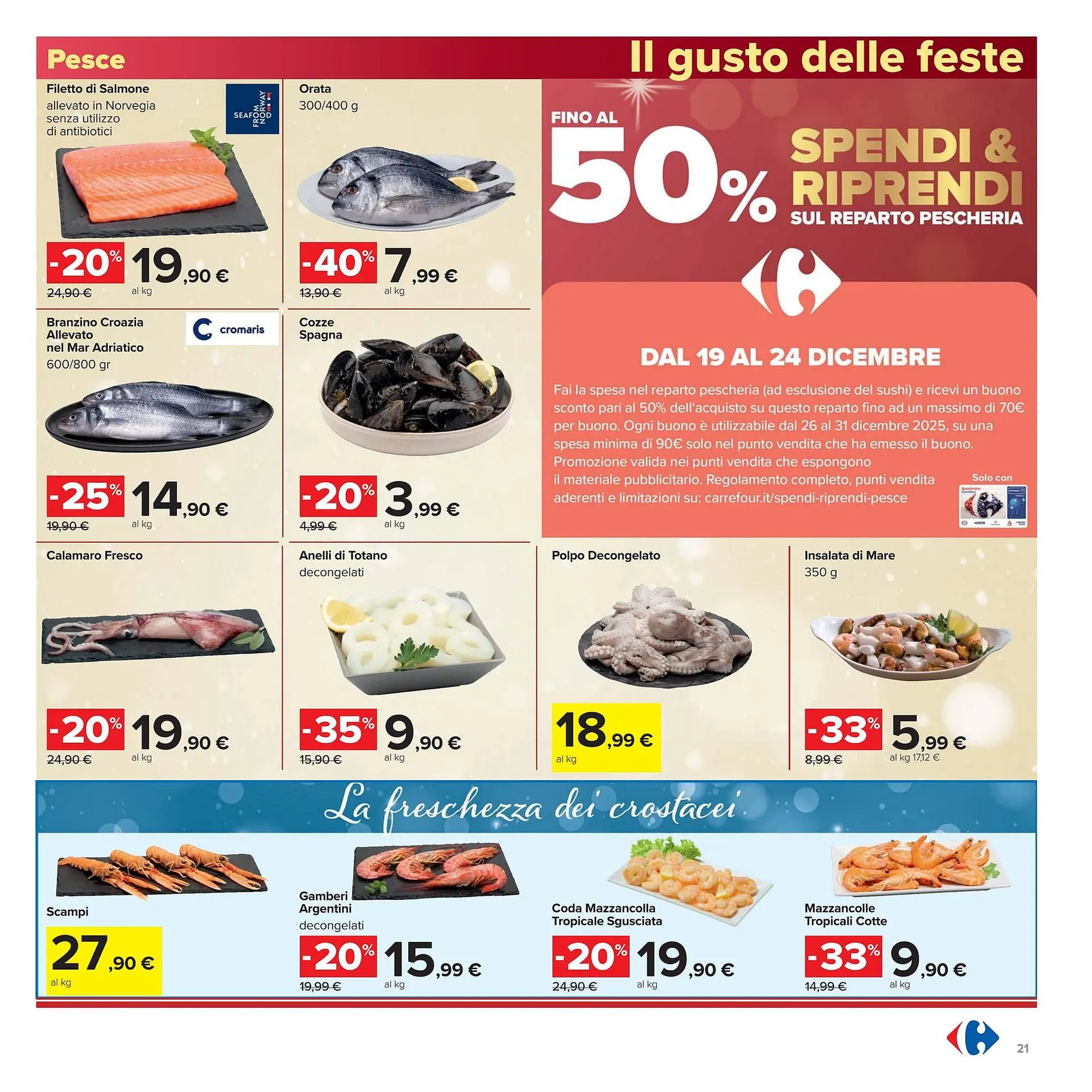 Volantino Carrefour da 16 dicembre a 1 gennaio di 2026 - Pagina del volantino 21