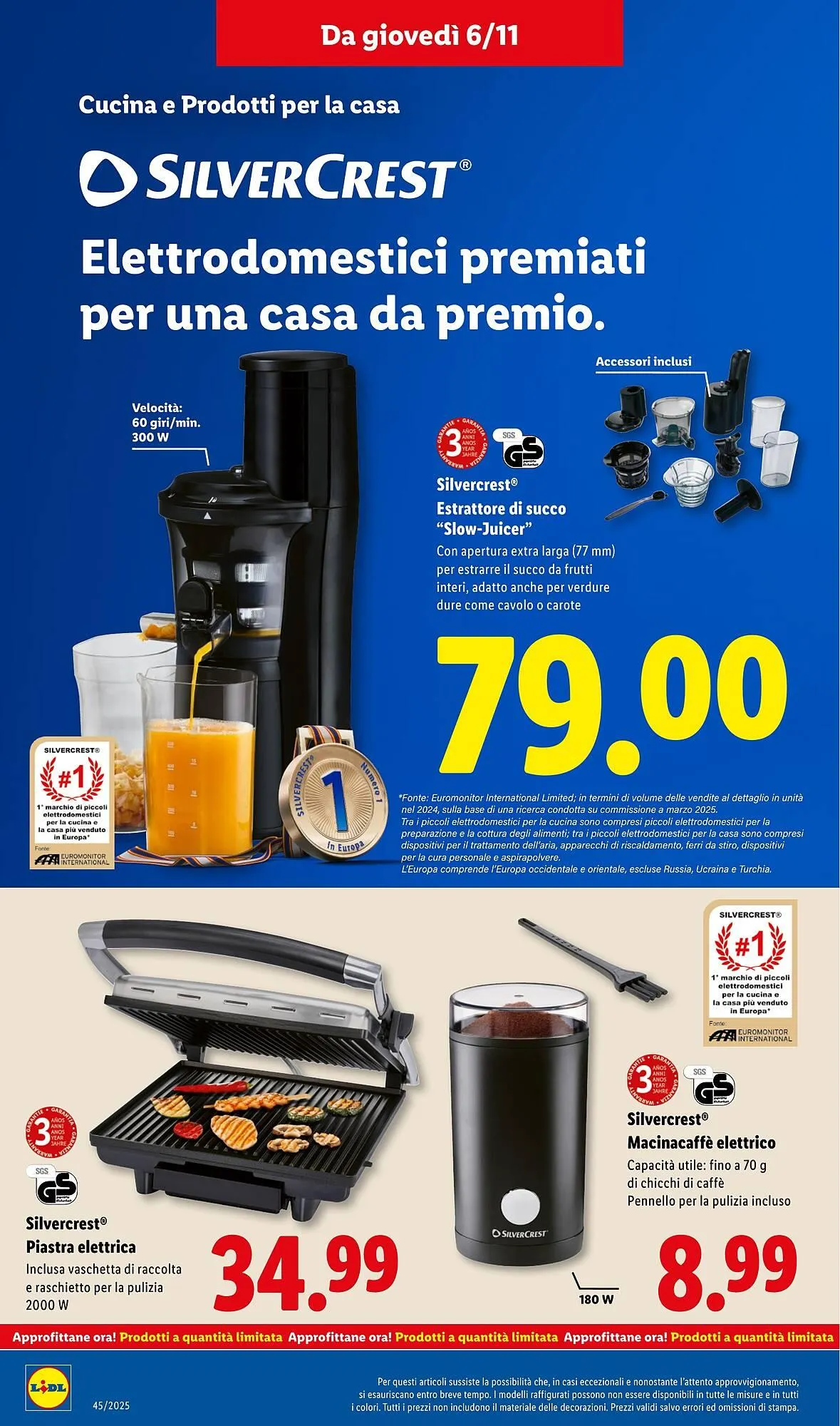 Volantino Lidl da 3 novembre a 9 novembre di 2025 - Pagina del volantino 46