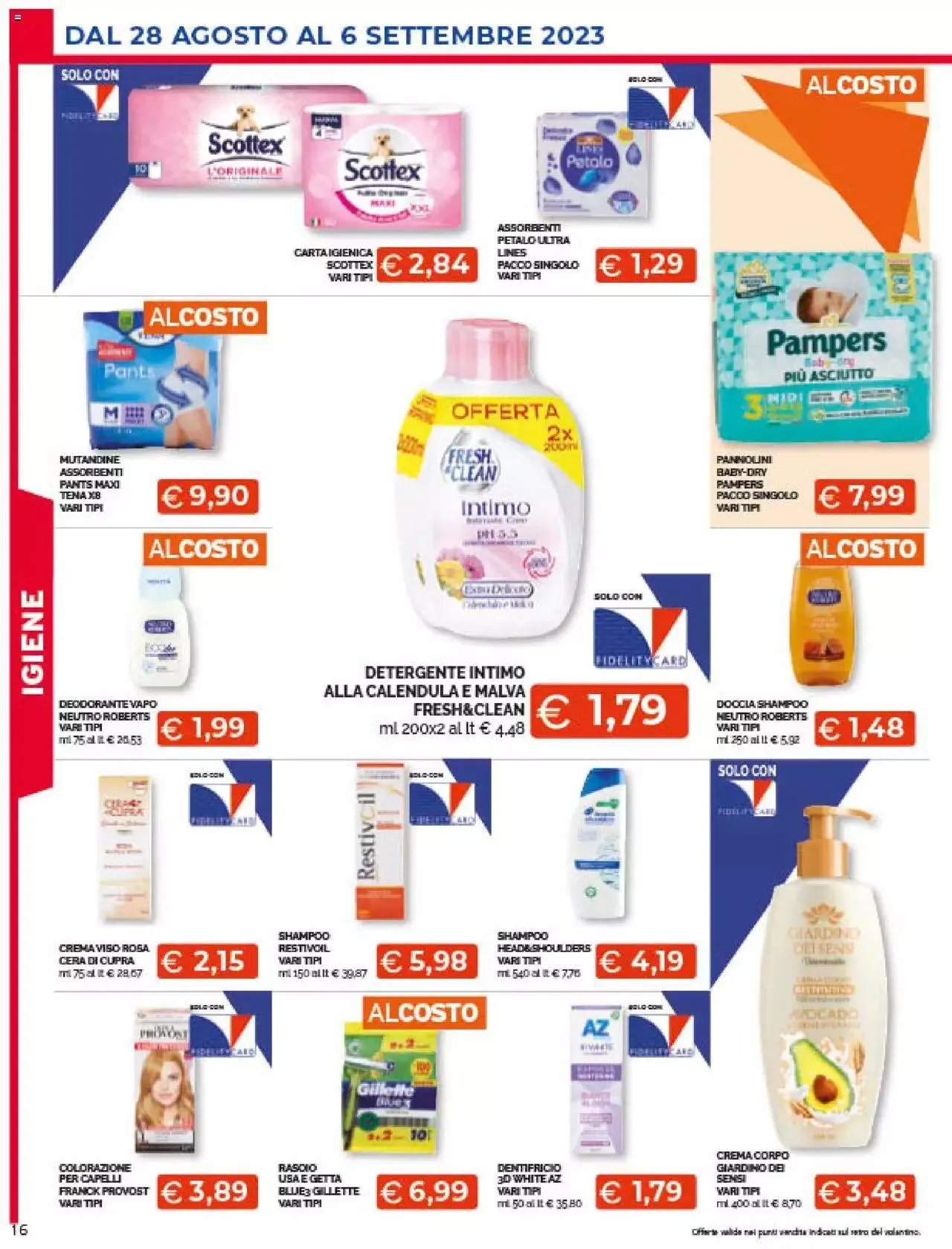 Volantino Mercatò da 28 agosto a 6 settembre di 2023 - Pagina del volantino 16
