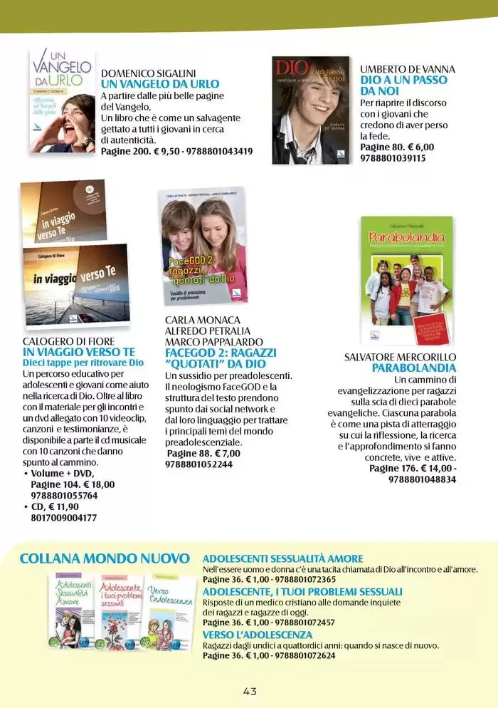  Catechismi & susssidi da 13 gennaio a 31 dicembre di 2025 - Pagina del volantino 43