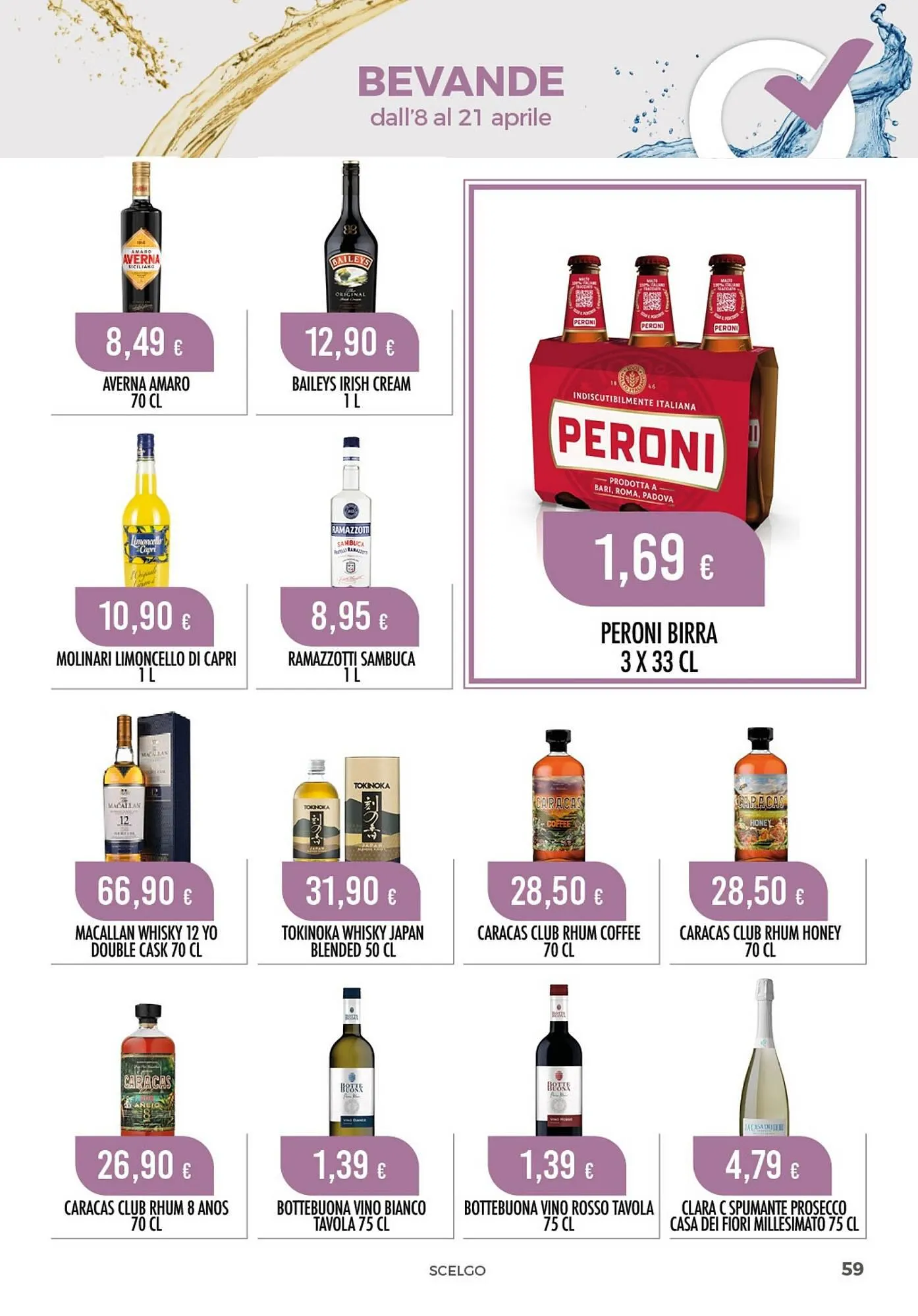 Volantino Scelgo da 8 aprile a 21 aprile di 2024 - Pagina del volantino 59