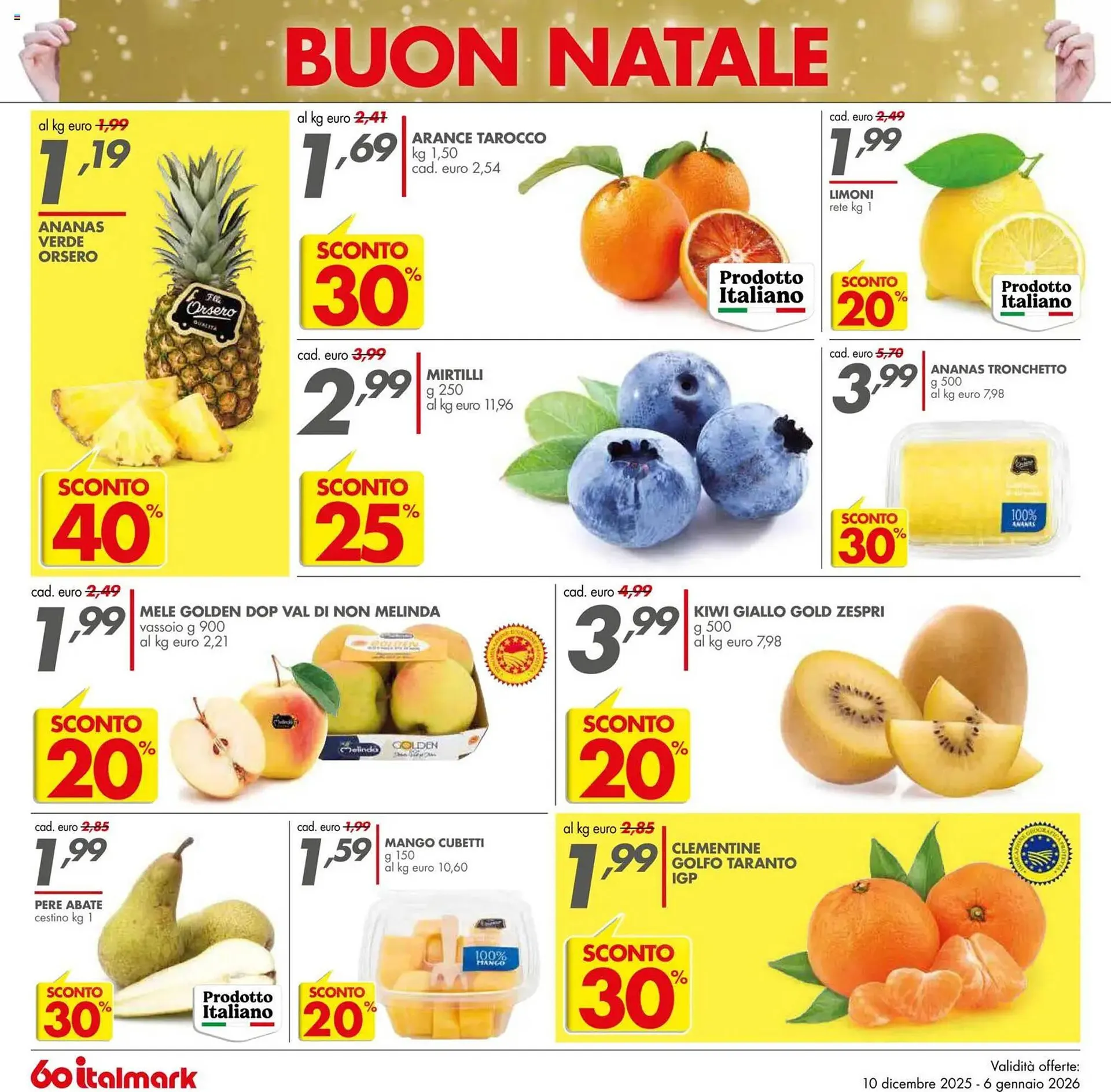 Volantino Italmark da 10 dicembre a 6 gennaio di 2026 - Pagina del volantino 2
