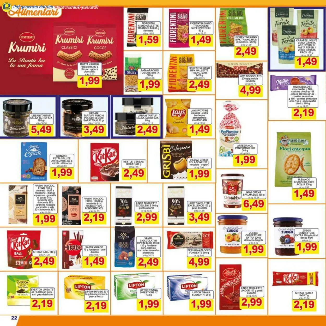 Pewex Volantino attuale da 29 dicembre a 12 gennaio di 2026 - Pagina del volantino 22