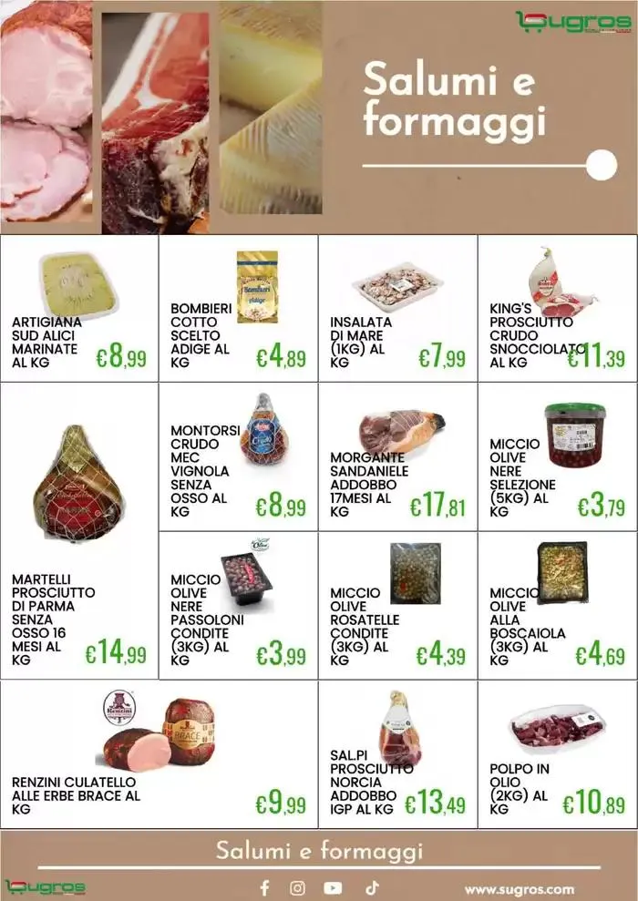 I sapori d'Italia oltre i confini da 9 marzo a 29 marzo di 2025 - Pagina del volantino 6